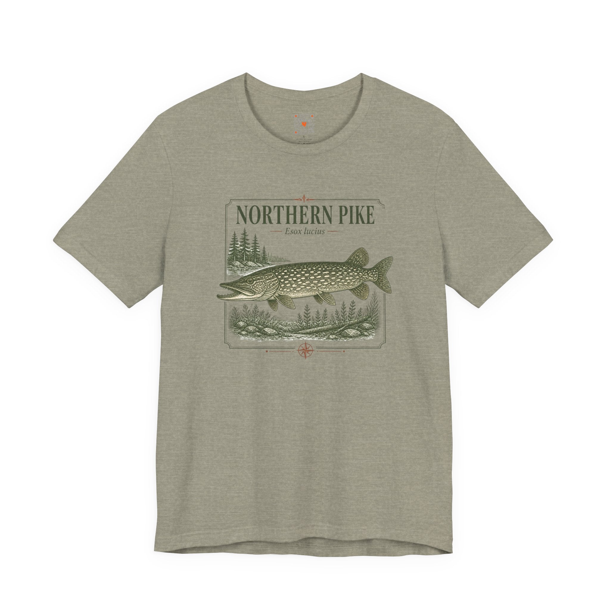 Northern Pike Fishing Tee