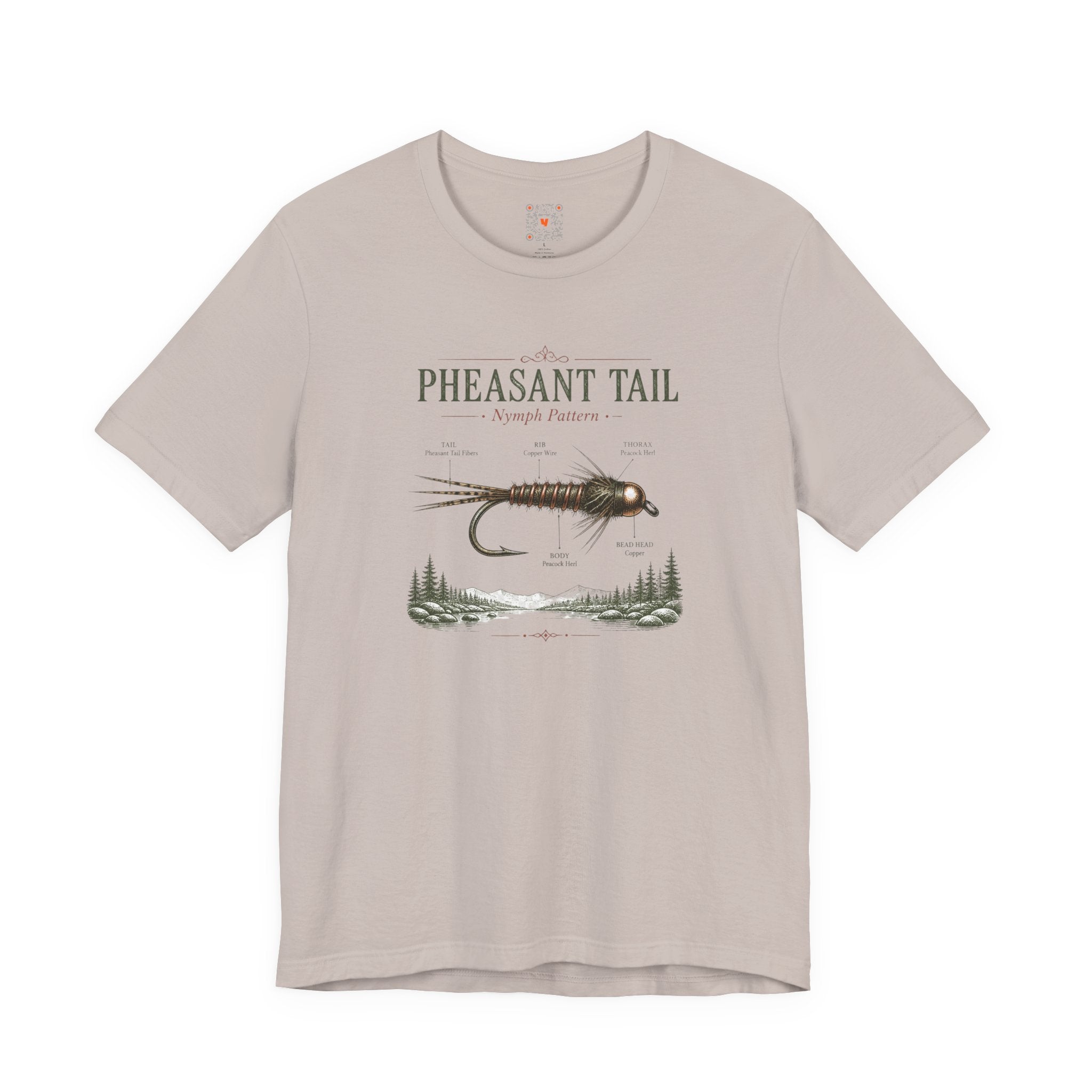 Pheasant Tail Fly Fishing Tee