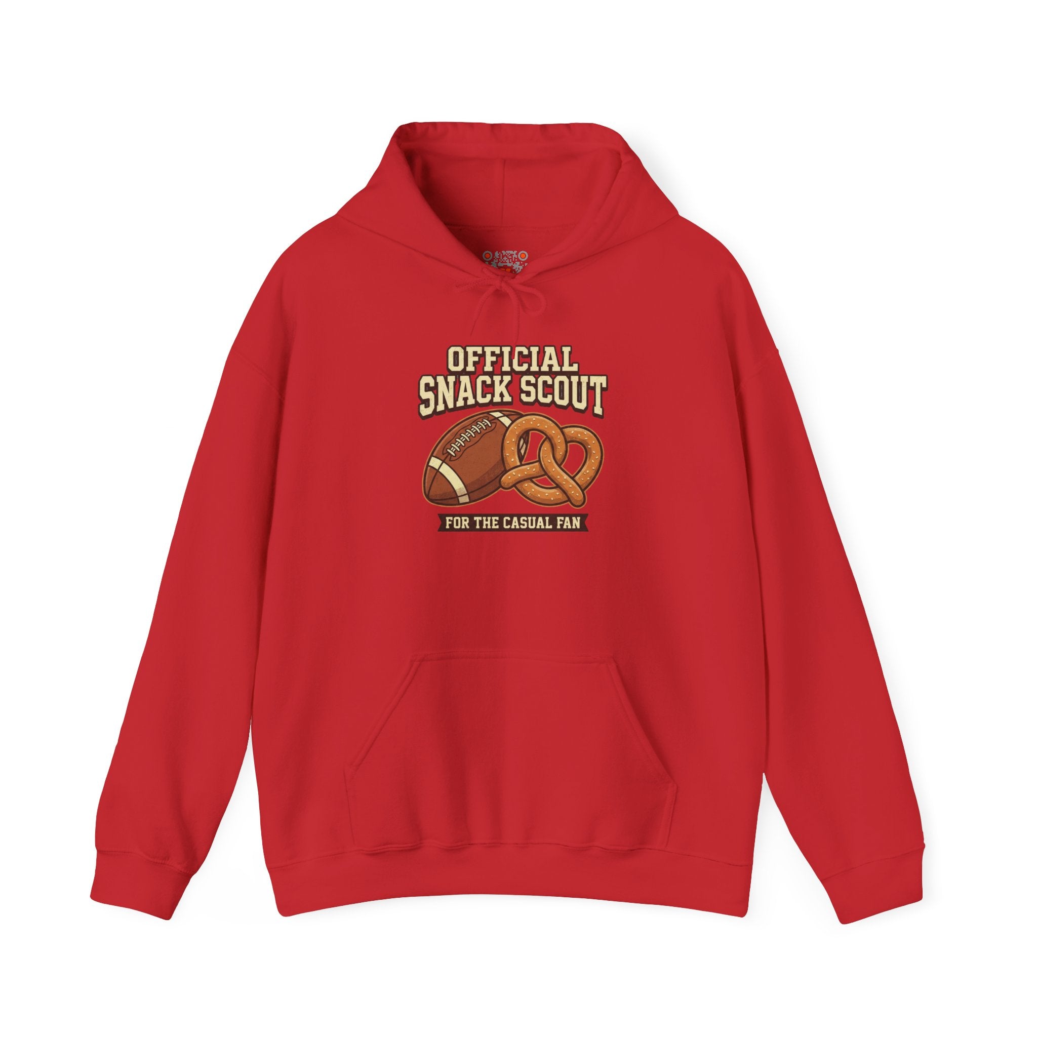 Official Snack Scout Football & Pretzel Graphic Hoodie