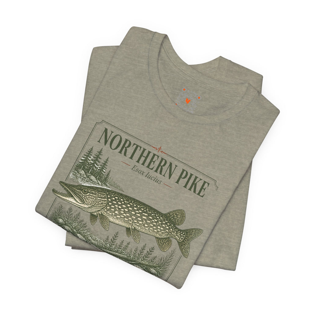 Northern Pike Fishing Tee