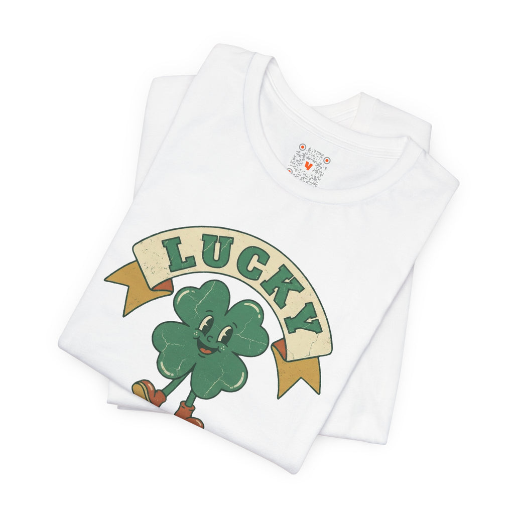Lucky Shamrock Graphic Tee — Vintage St. Patrick's Day Clover T-Shirt