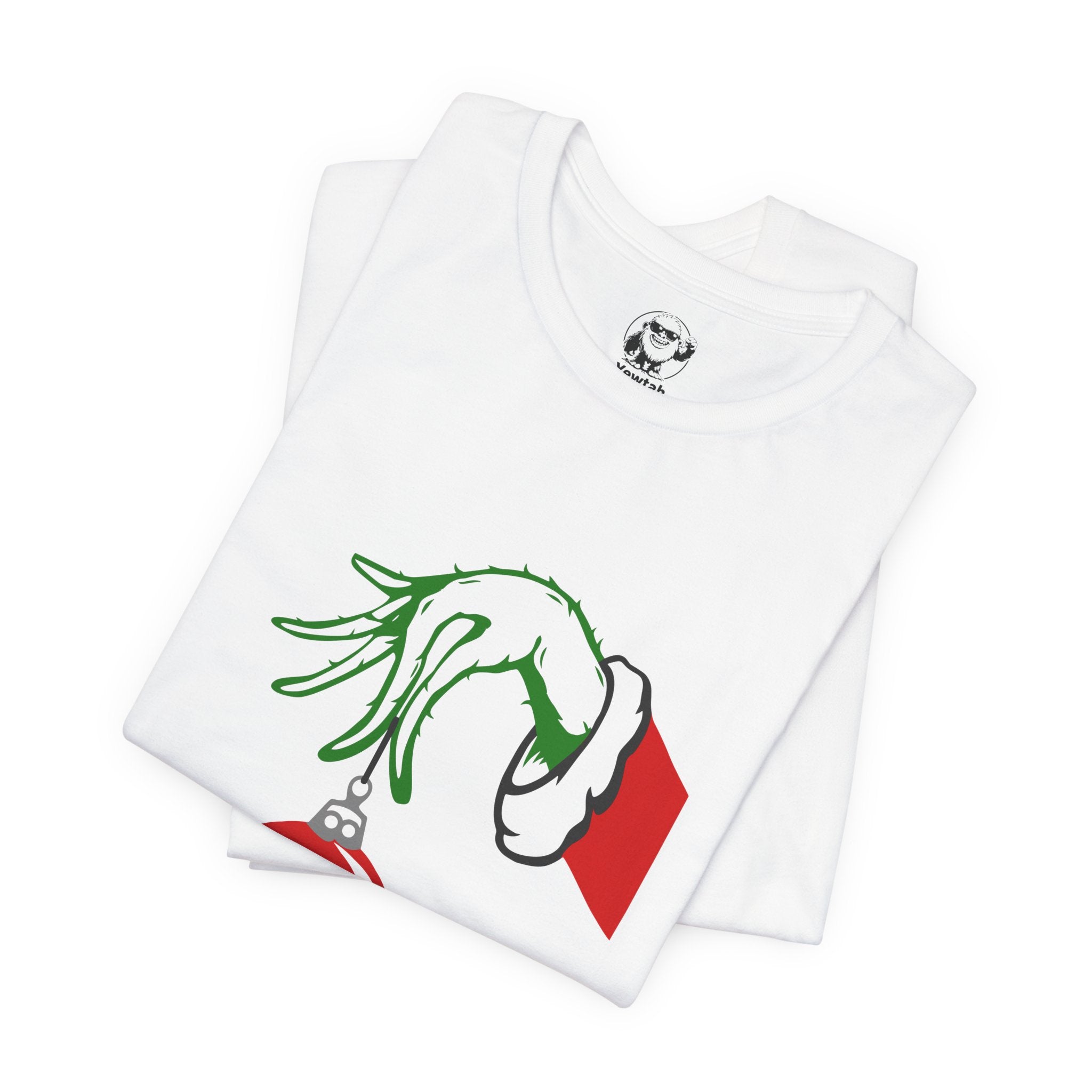 Grinch Ornament Tee — "Holiday who-be what-ee?" Christmas T-Shirt