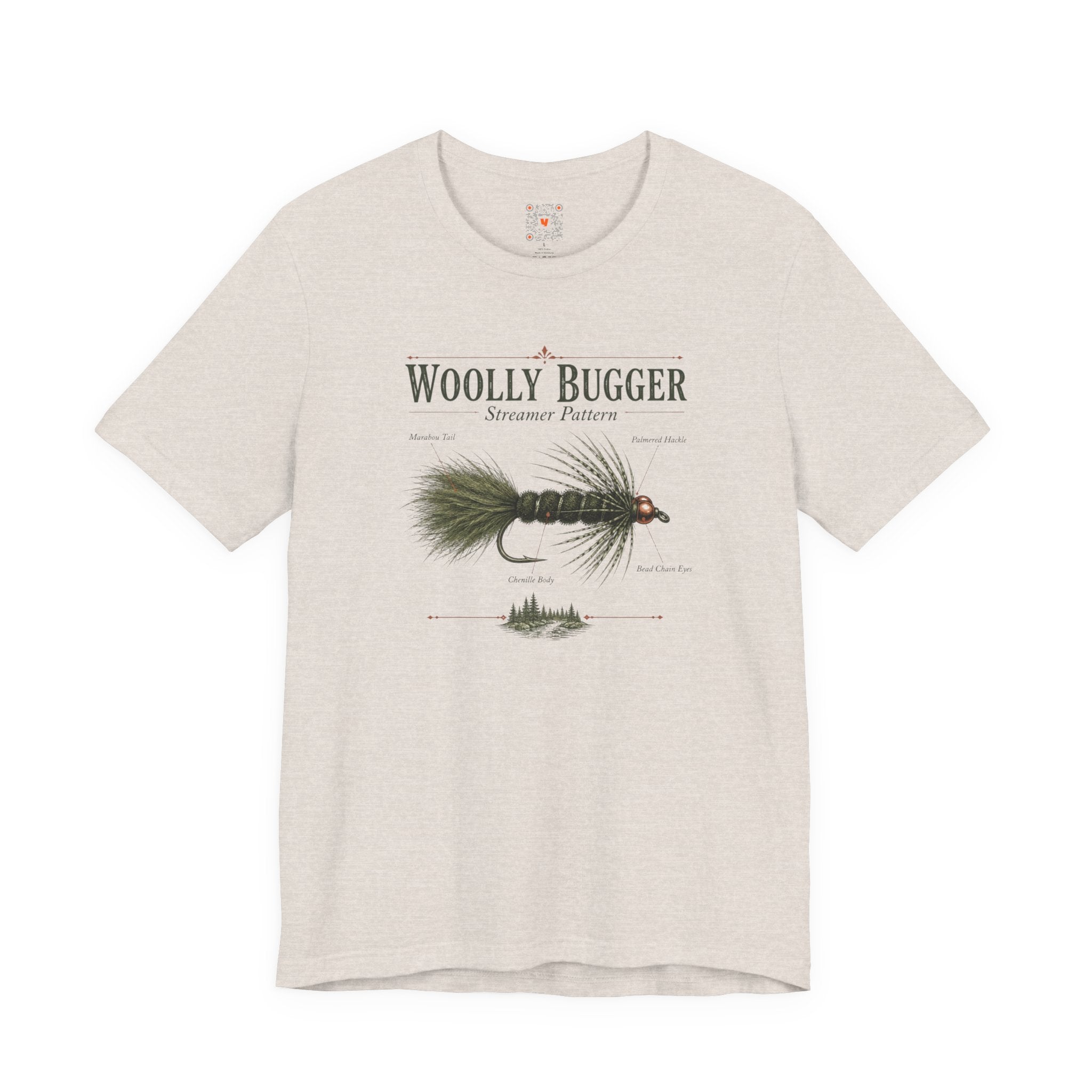 Woolly Bugger Fly Fishing Tee
