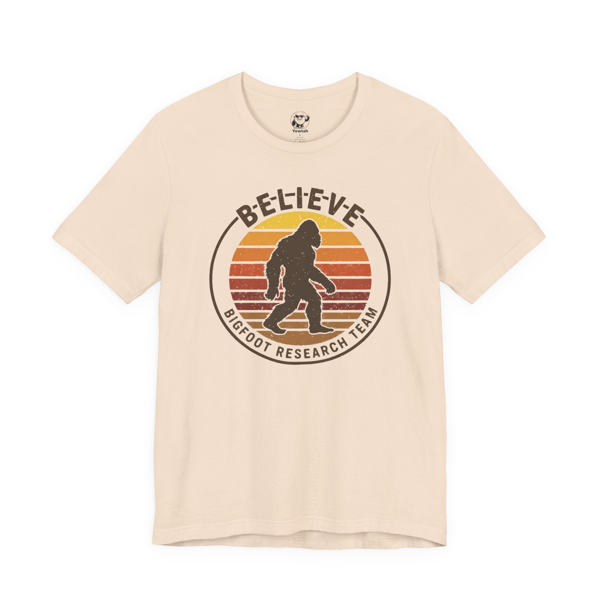 Believe Bigfoot Tee — Bigfoot Research Team Vintage Graphic T‑Shirt