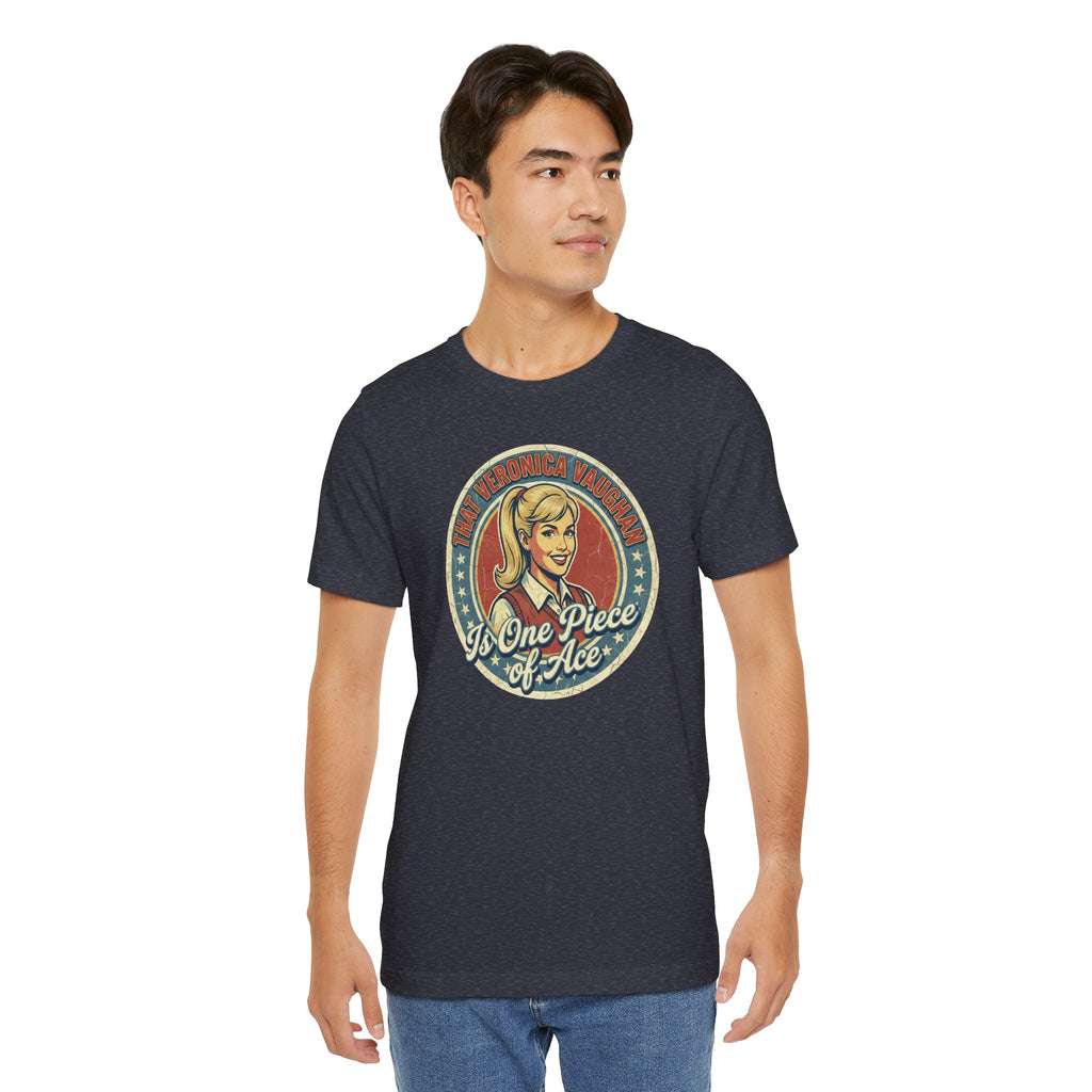 Veronica Vaughan Tee - "One Piece of Ace"