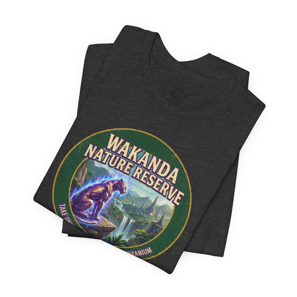 Wakanda Nature Reserve Tee — Vintage Black Panther Wildlife Graphic T-Shirt