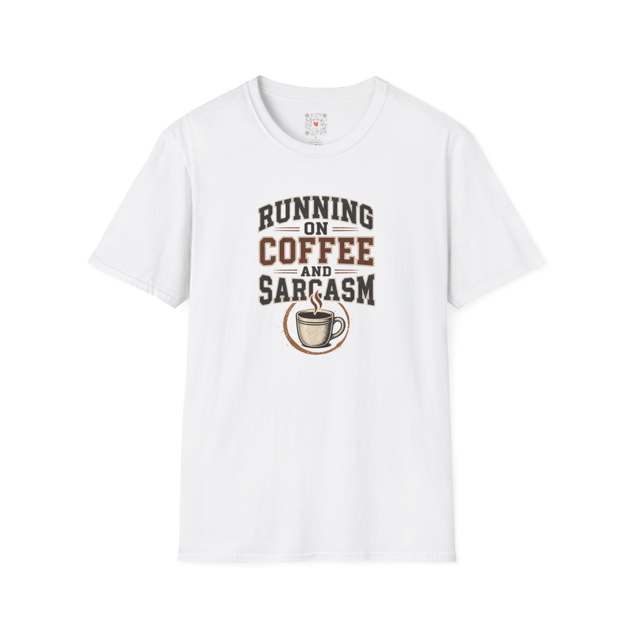 Running on Coffee and Sarcasm Tee