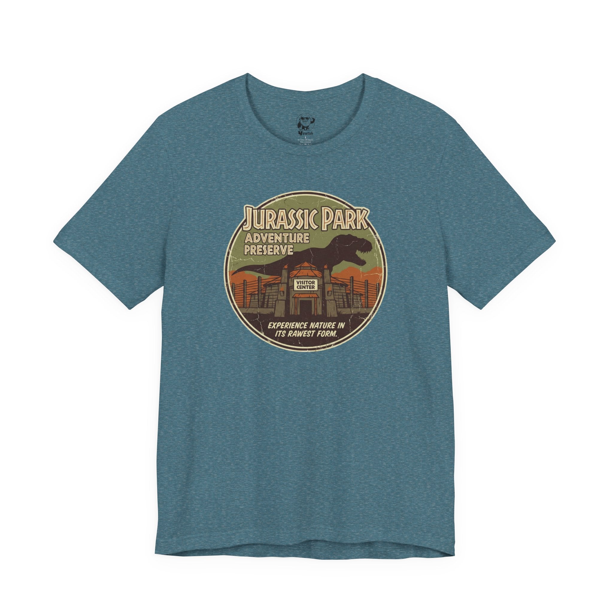 Jurassic Park Adventure Preserve Retro Graphic Tee