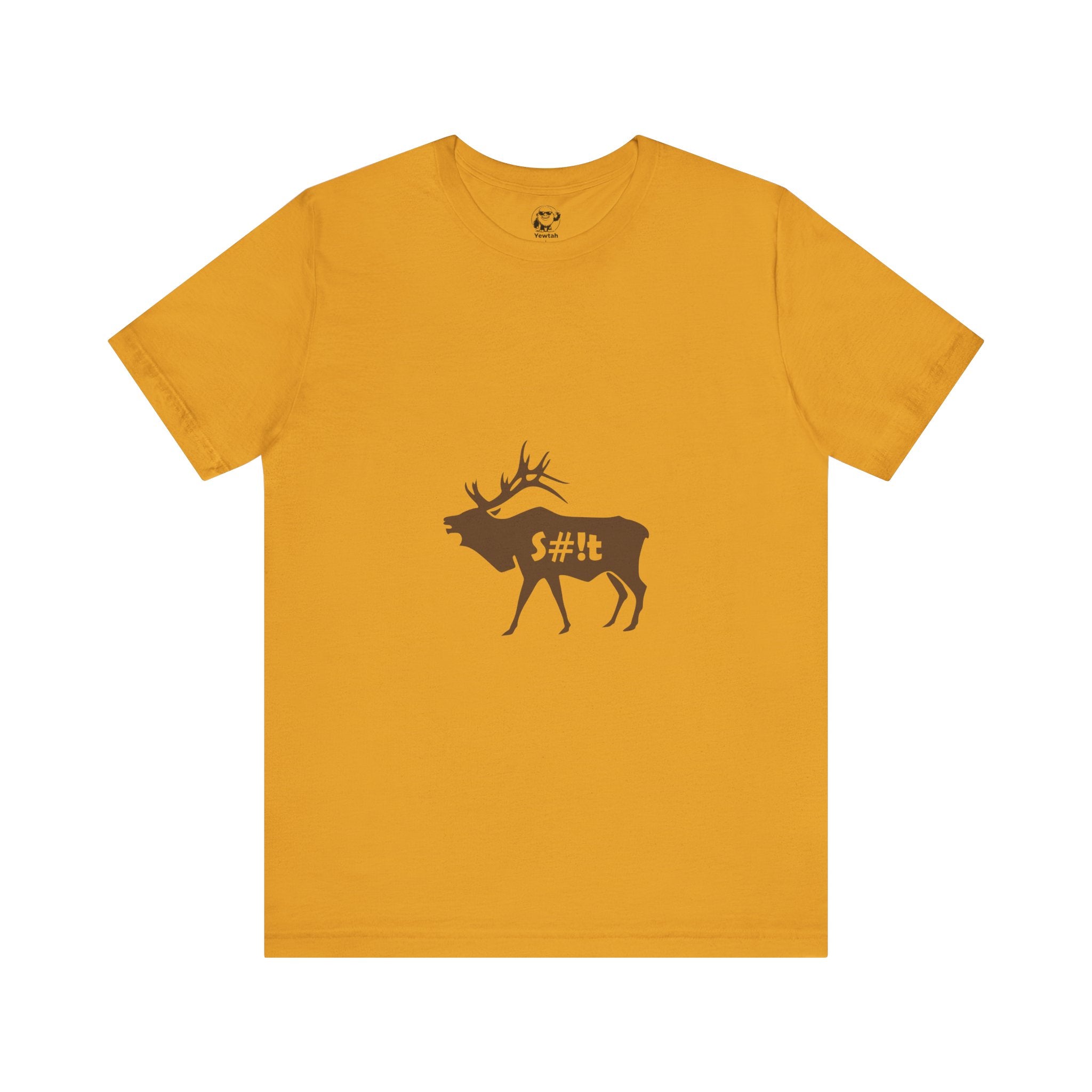 Elk Silhouette Tee — Funny "Bull S#it" Hunting Shirt