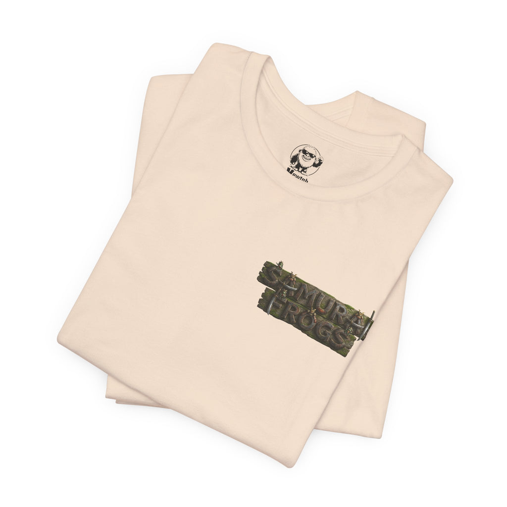 Samurai Frogs T-Shirt — Cute Warrior Frogs Graphic Tee