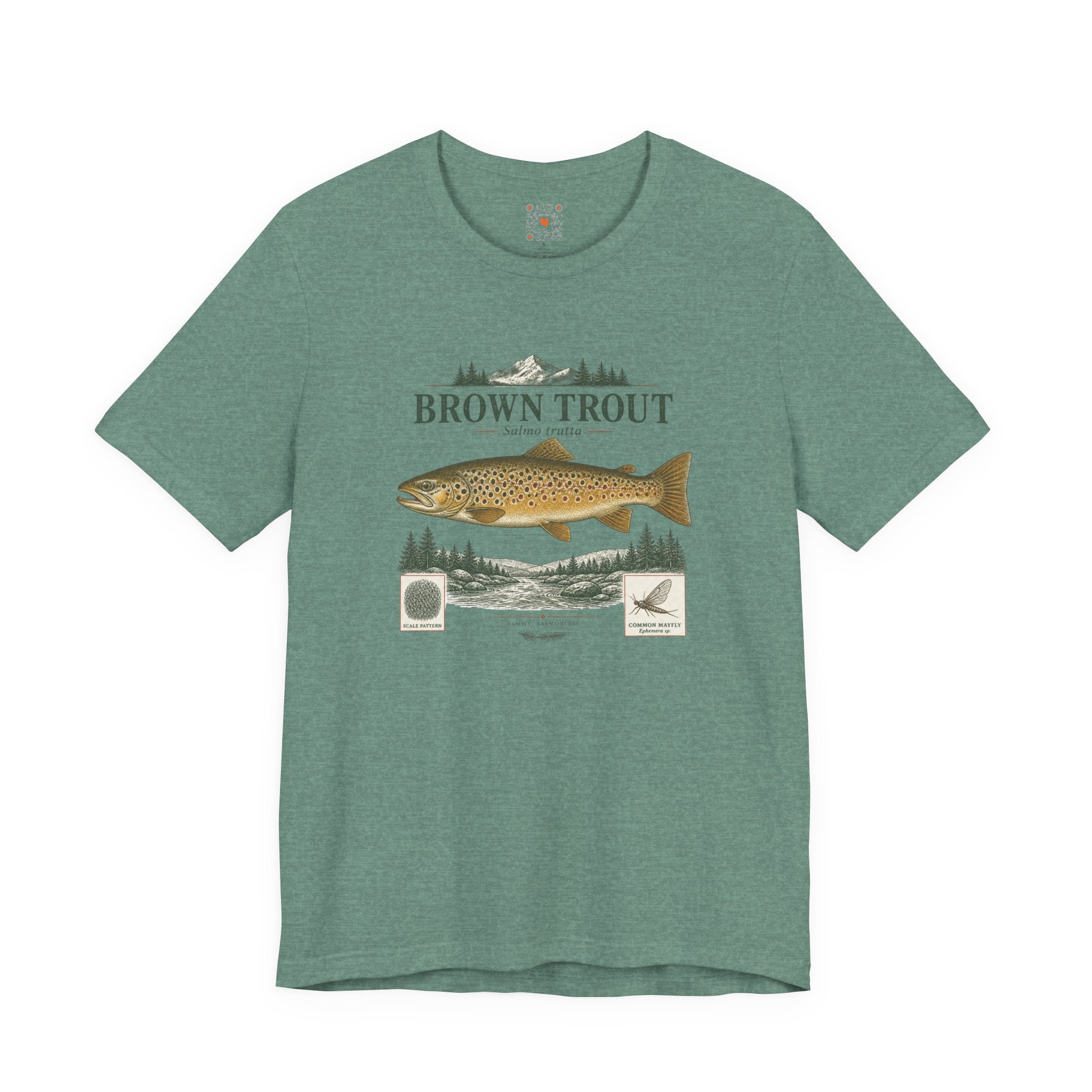 Brown Trout Fishing Tee