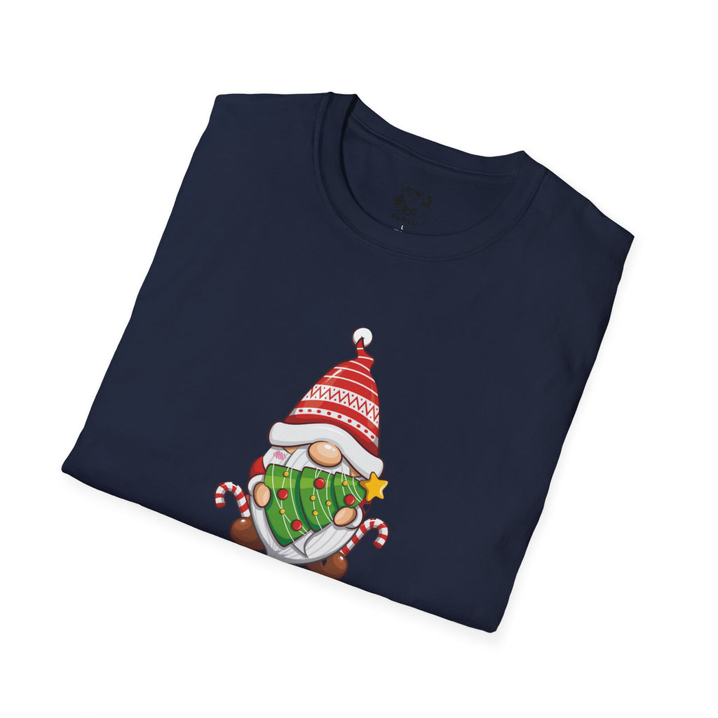 Christmas Gnome T-Shirt — Cute Gnome with Candy Canes Holiday Tee