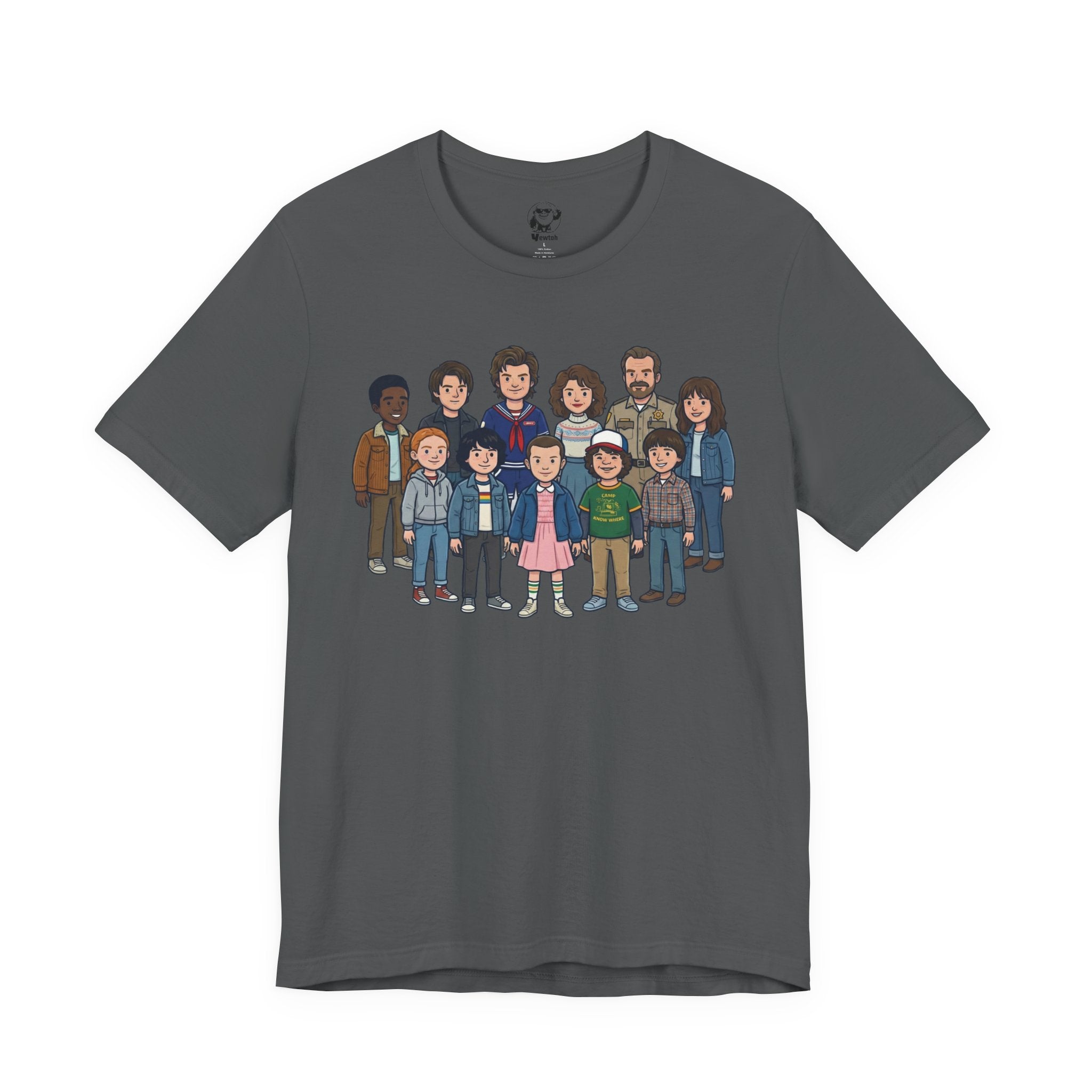 Stranger Things Tee — Cute Retro Cartoon Character Tee