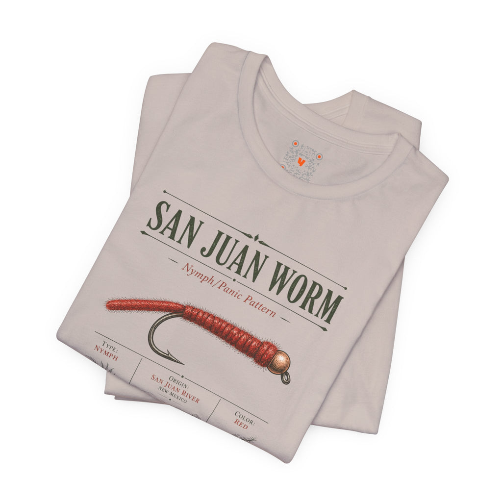 San Juan Worm Fly Fishing Tee