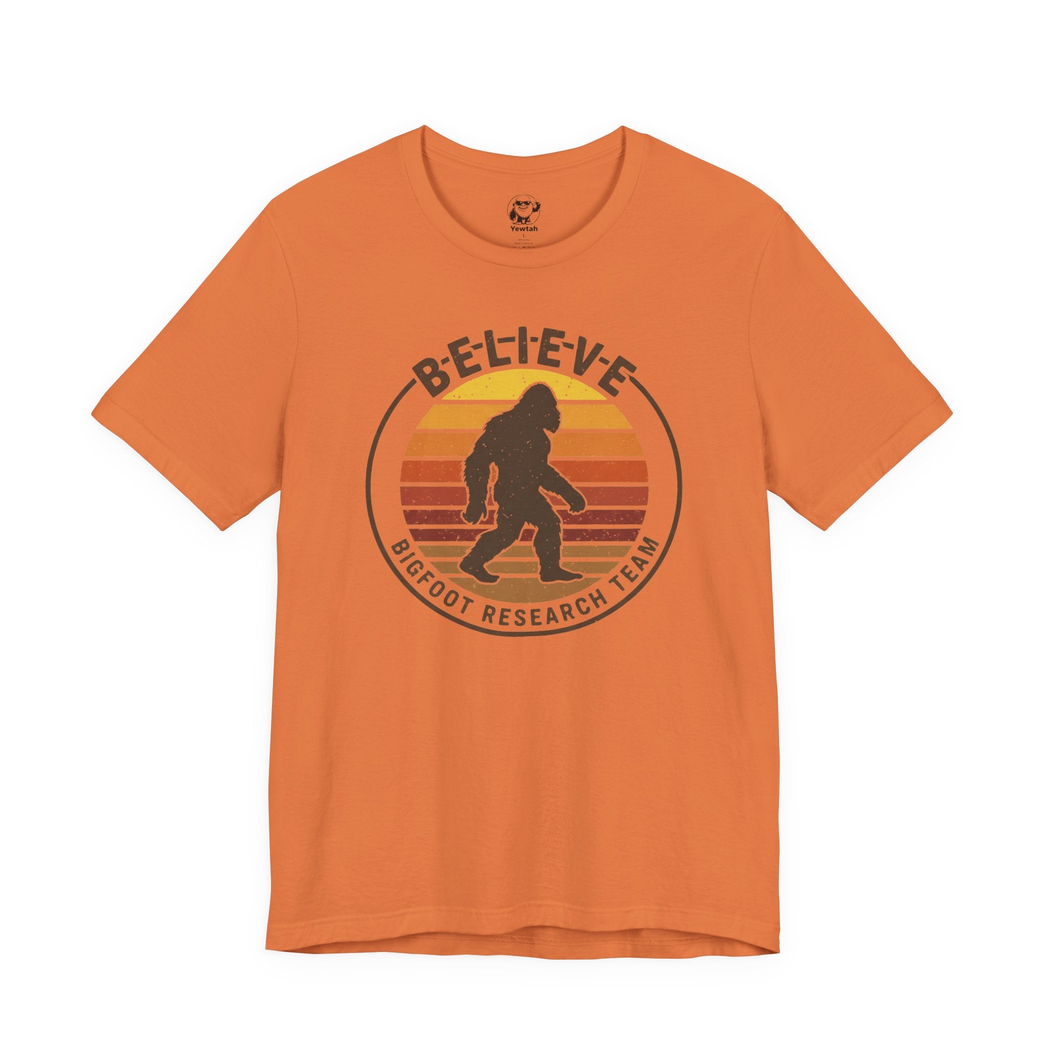 Believe Bigfoot Tee — Bigfoot Research Team Vintage Graphic T‑Shirt