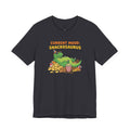 Snackosaurus Tee — "Current Mood: Snackosaurus" Funny Dino Graphic T-Shirt