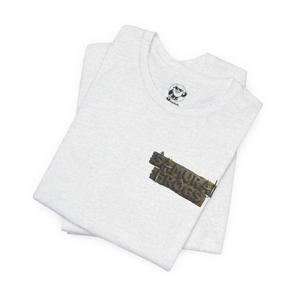 Samurai Frogs T-Shirt — Cute Warrior Frogs Graphic Tee