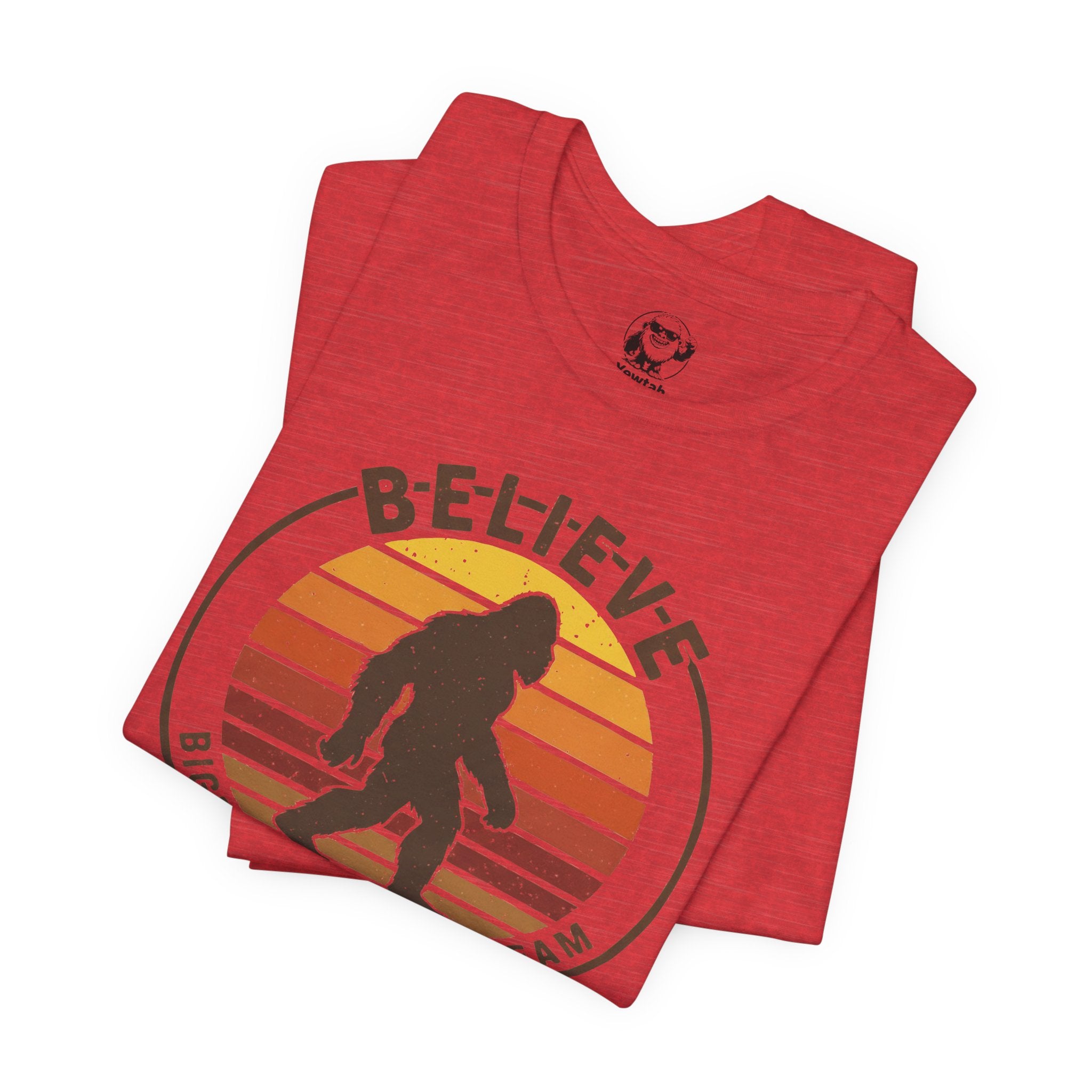 Believe Bigfoot Tee — Bigfoot Research Team Vintage Graphic T‑Shirt