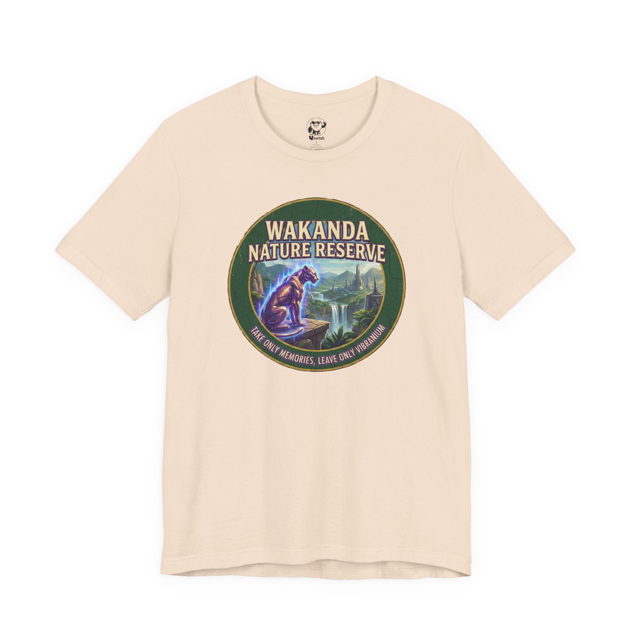 Wakanda Nature Reserve Tee — Vintage Black Panther Wildlife Graphic T-Shirt
