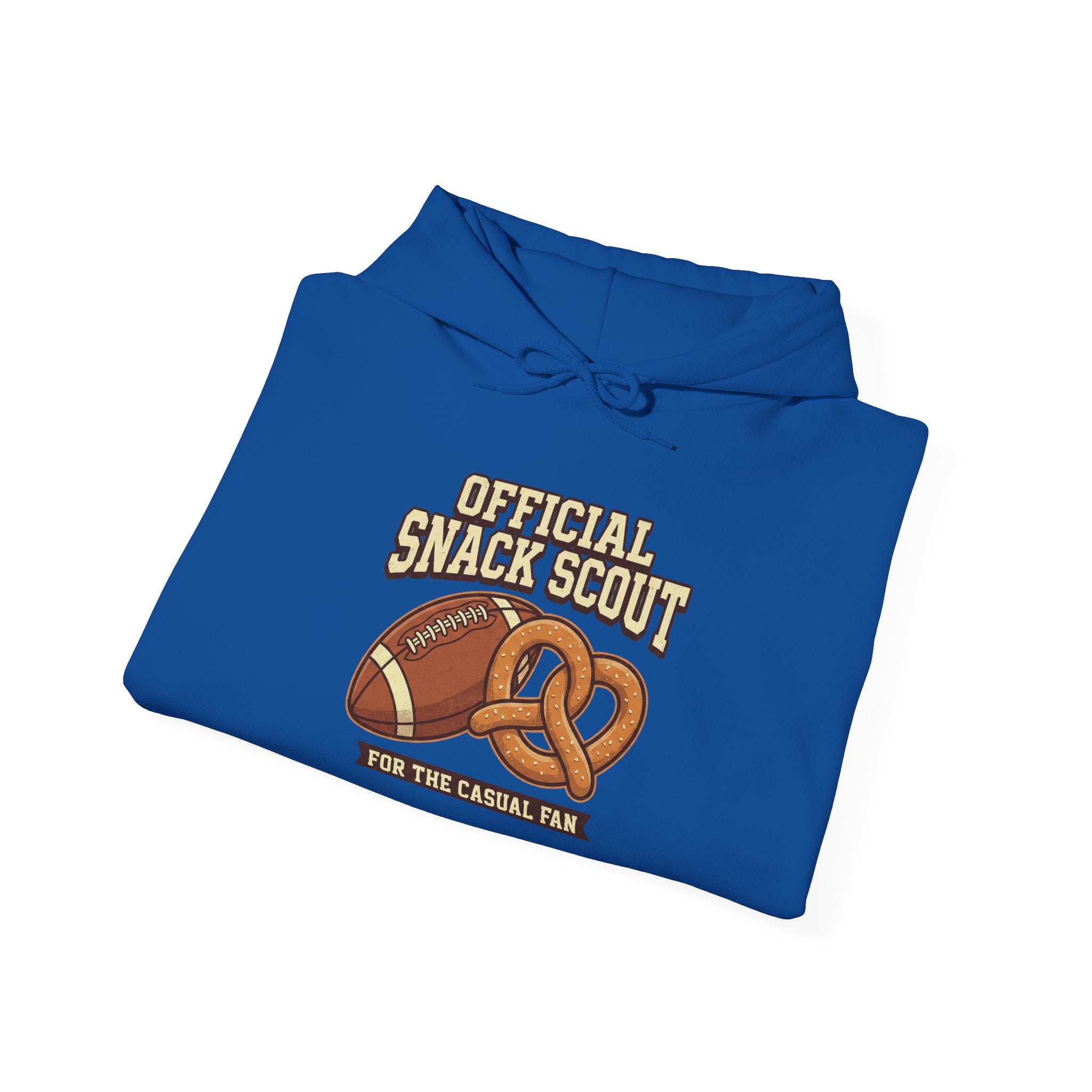 Official Snack Scout Football & Pretzel Graphic Hoodie