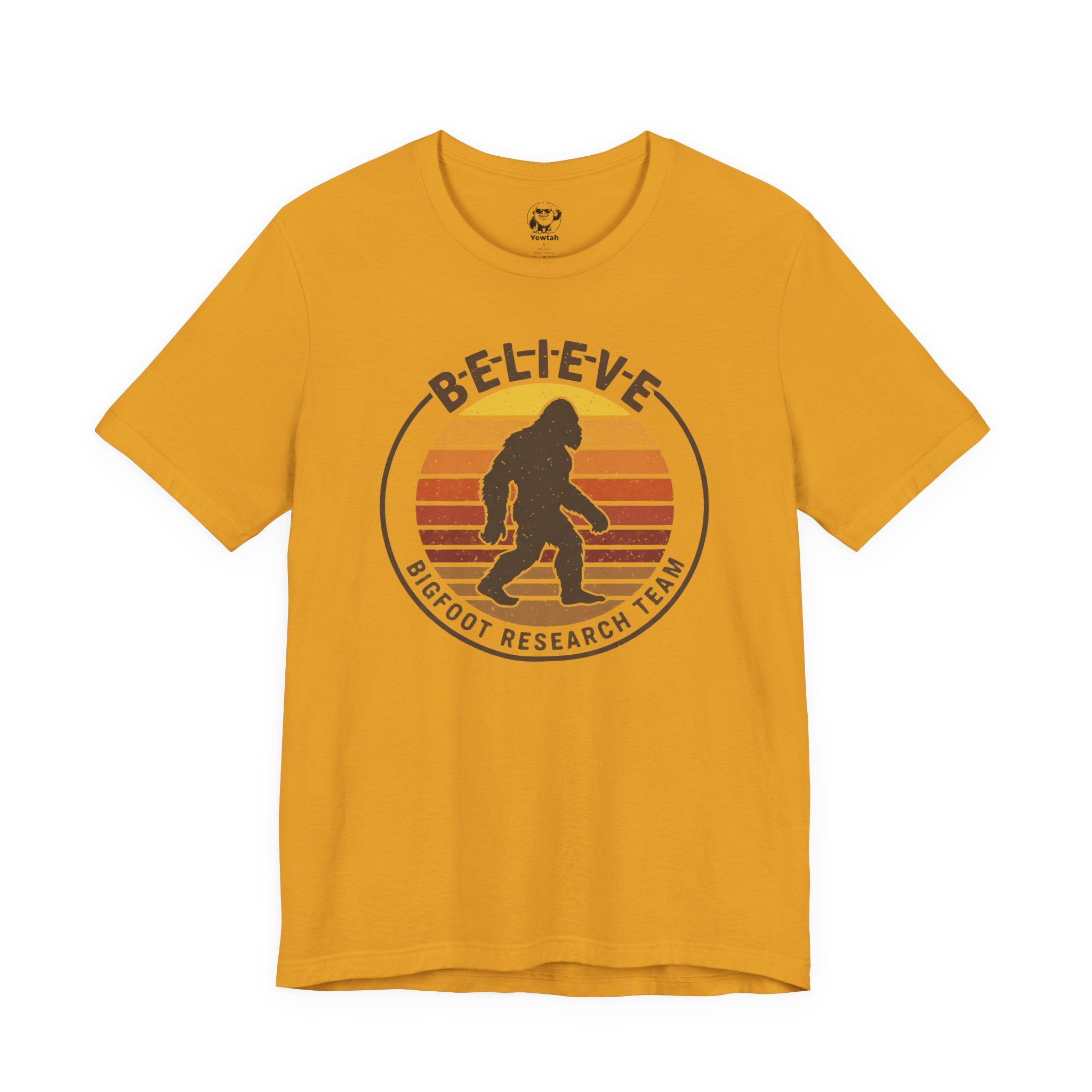 Believe Bigfoot Tee — Bigfoot Research Team Vintage Graphic T‑Shirt