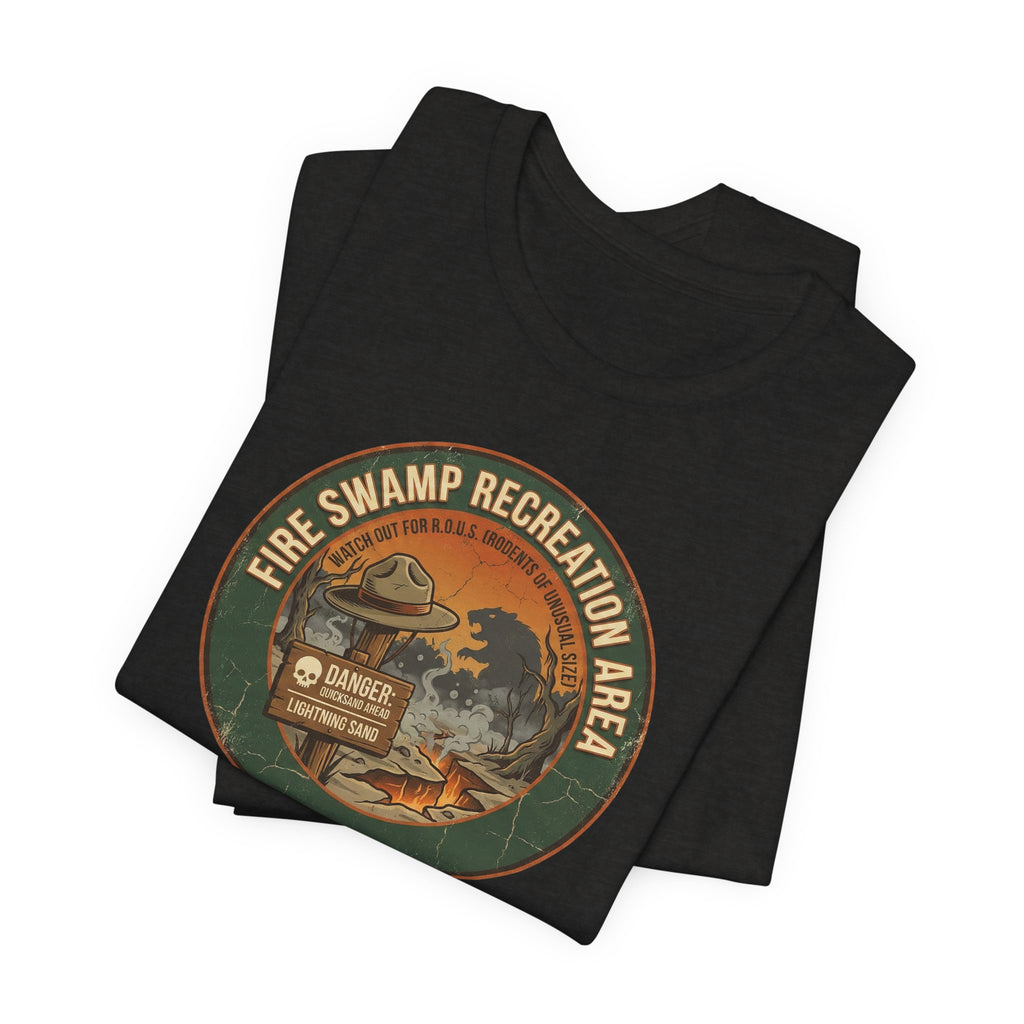 Fire Swamp Recreation Area Graphic Tee — Vintage Princess Bride Movie Tee