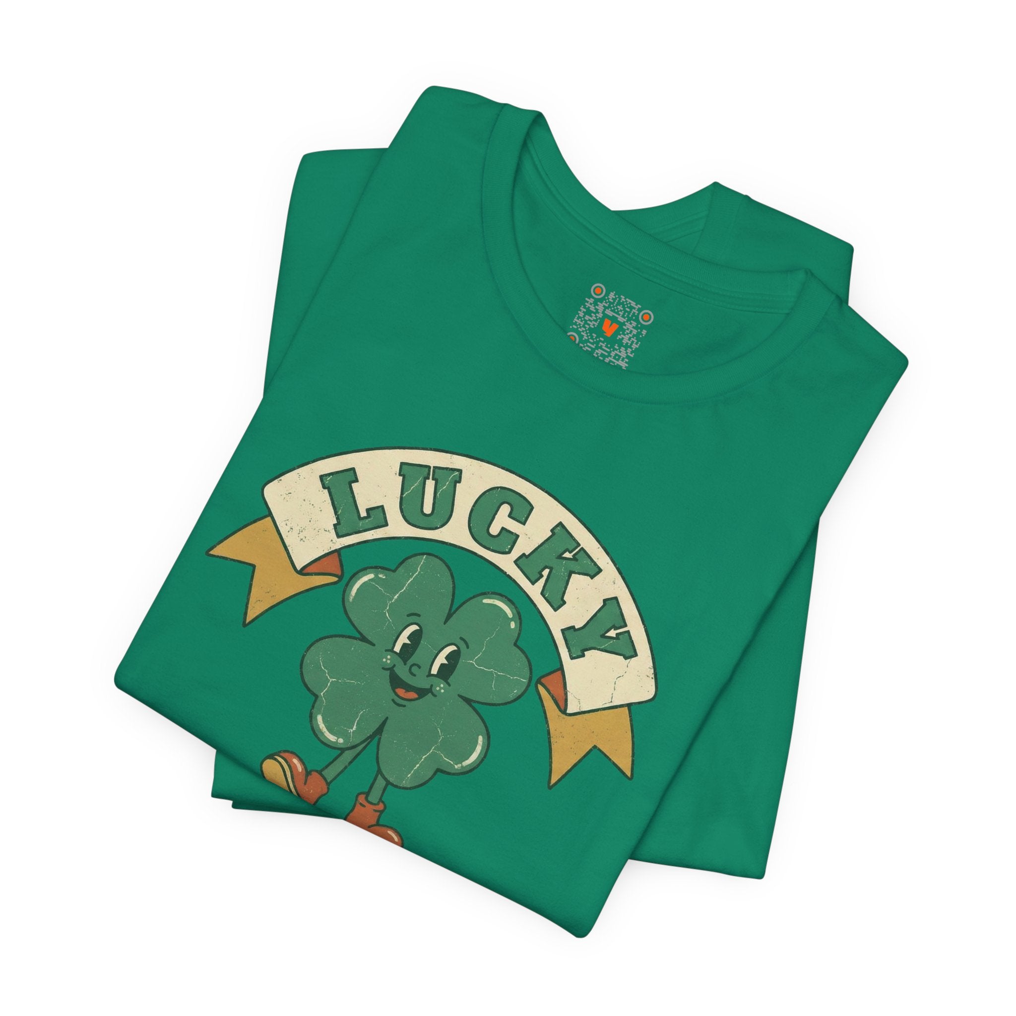Lucky Shamrock Graphic Tee — Vintage St. Patrick's Day Clover T-Shirt
