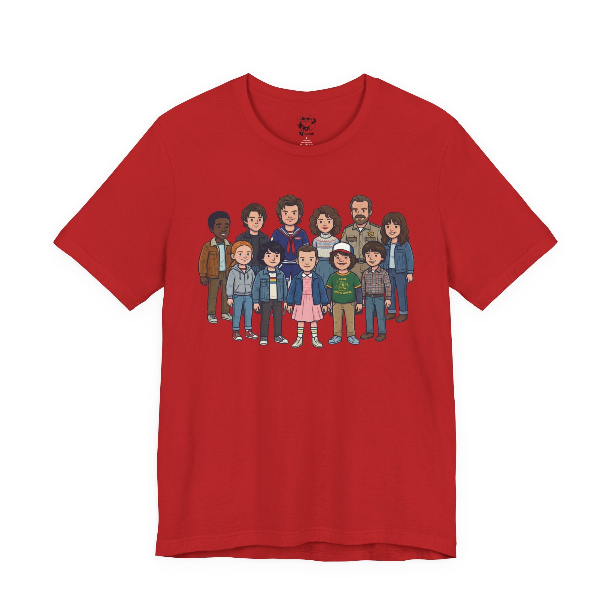 Stranger Things Tee — Cute Retro Cartoon Character Tee