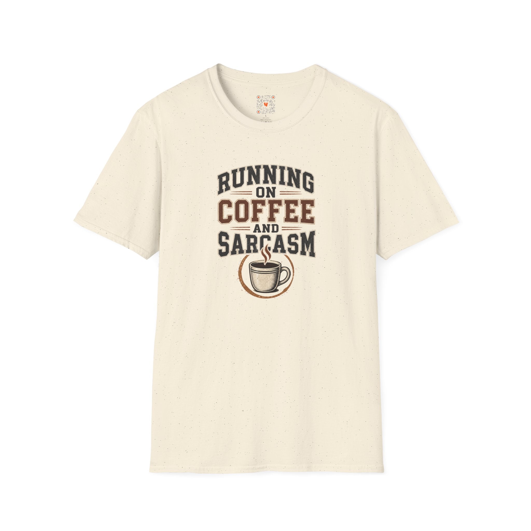 Running on Coffee and Sarcasm Tee