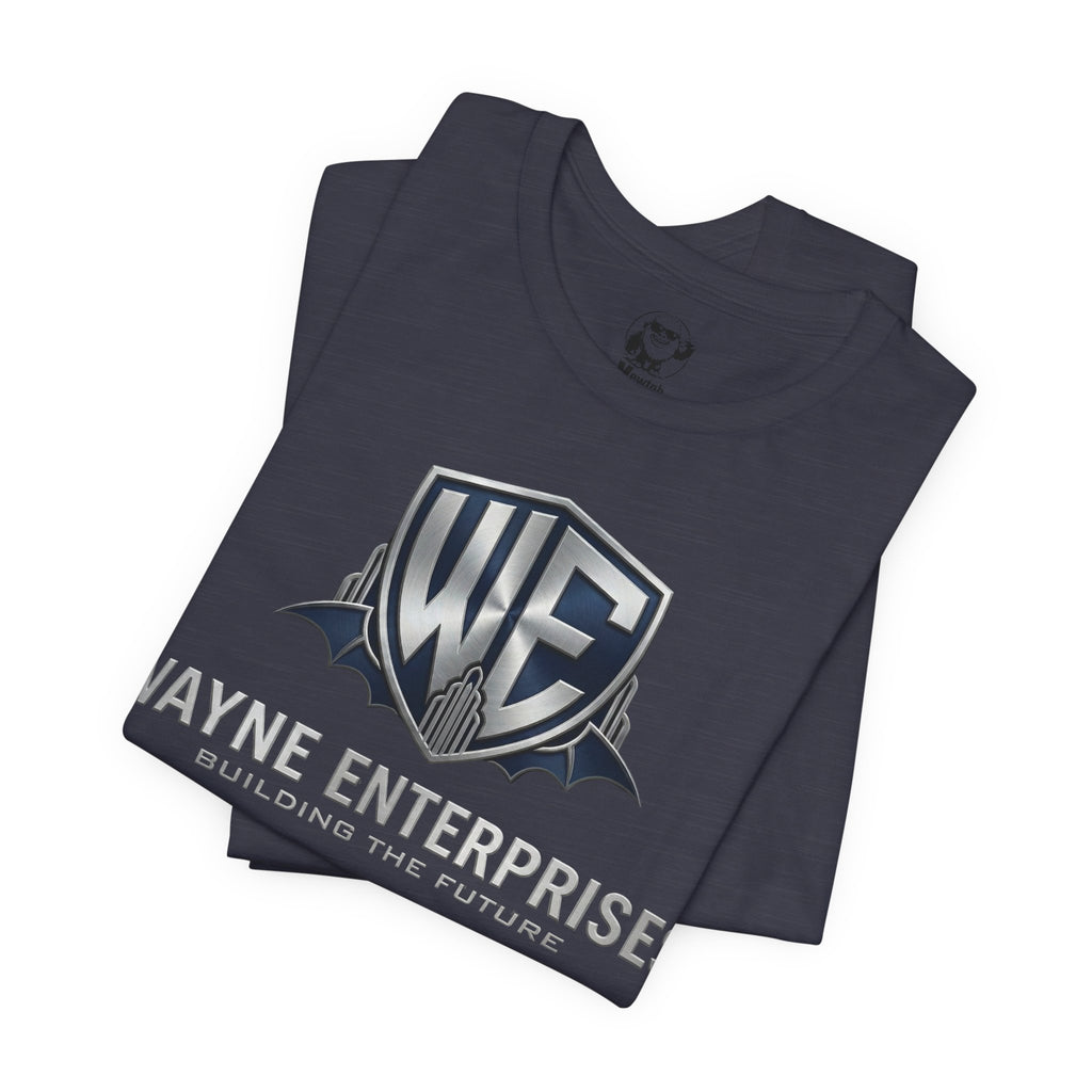 Wayne Enterprises Logo T-Shirt — 'Building the Future' Graphic Tee