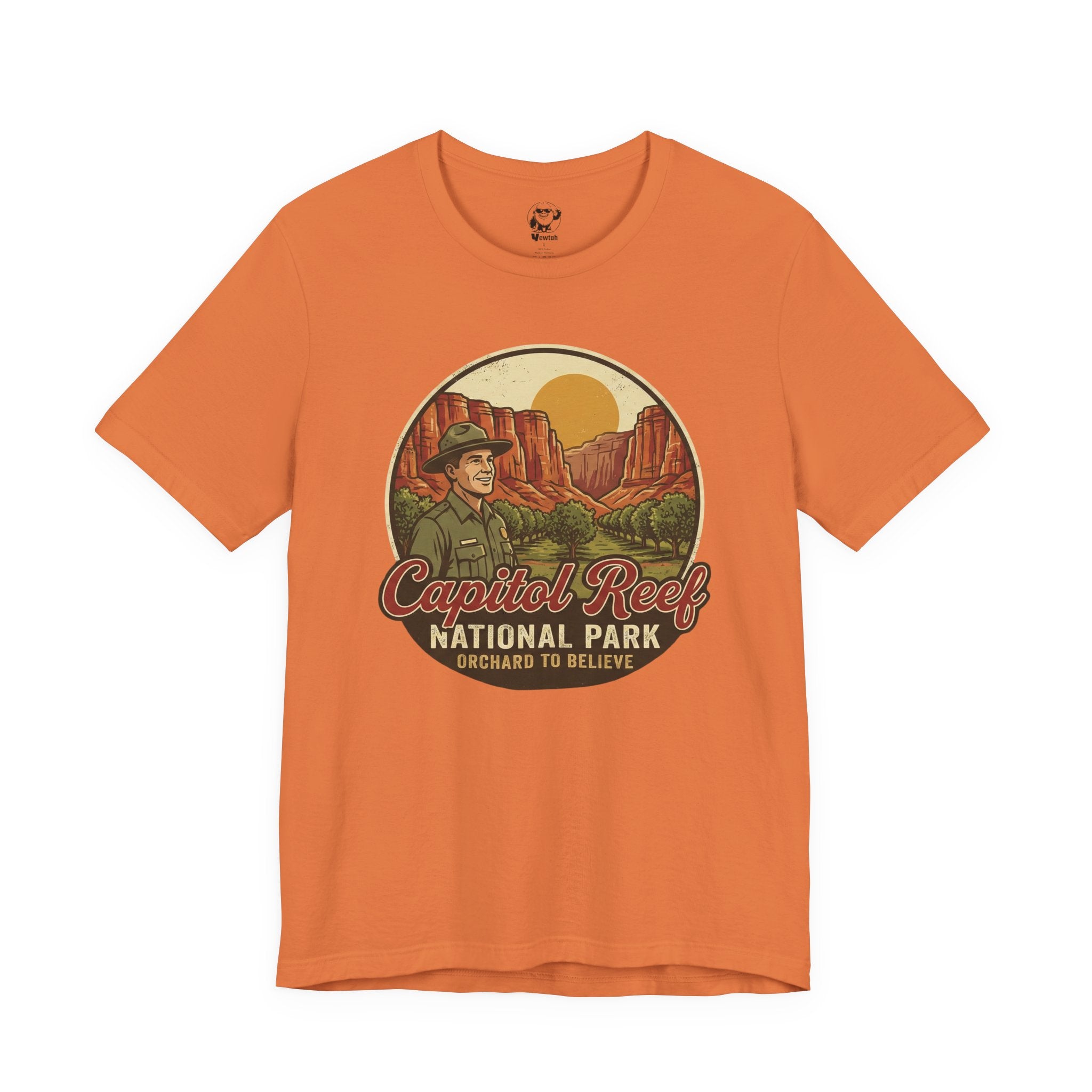 Capitol Rock National Park Tee — Vintage Outdoor Travel T‑Shirt