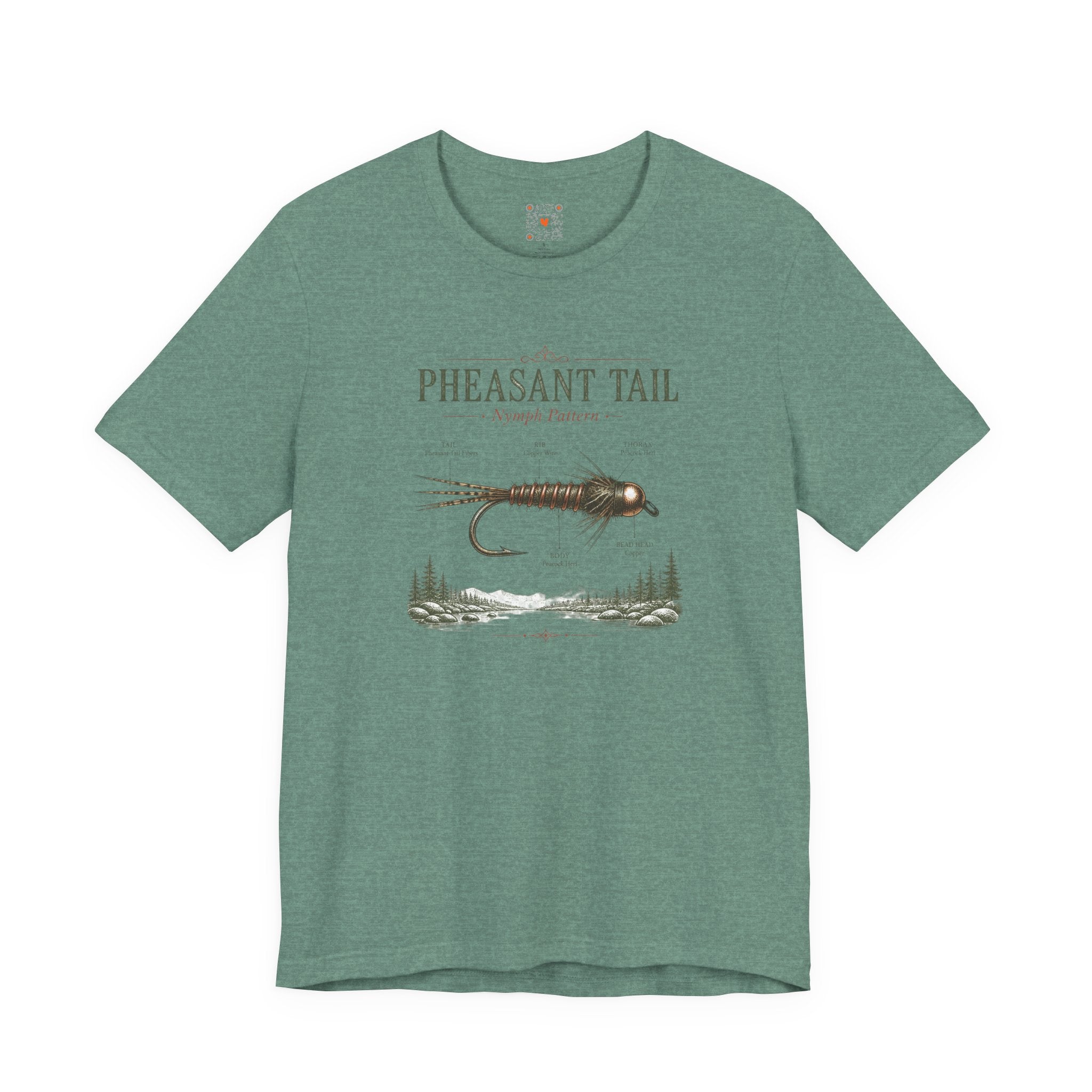 Pheasant Tail Fly Fishing Tee