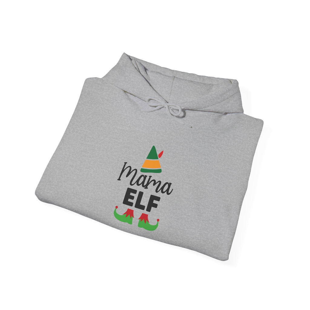 Mama Elf Hoodie — Cute Christmas Elf Family Sweatshirt
