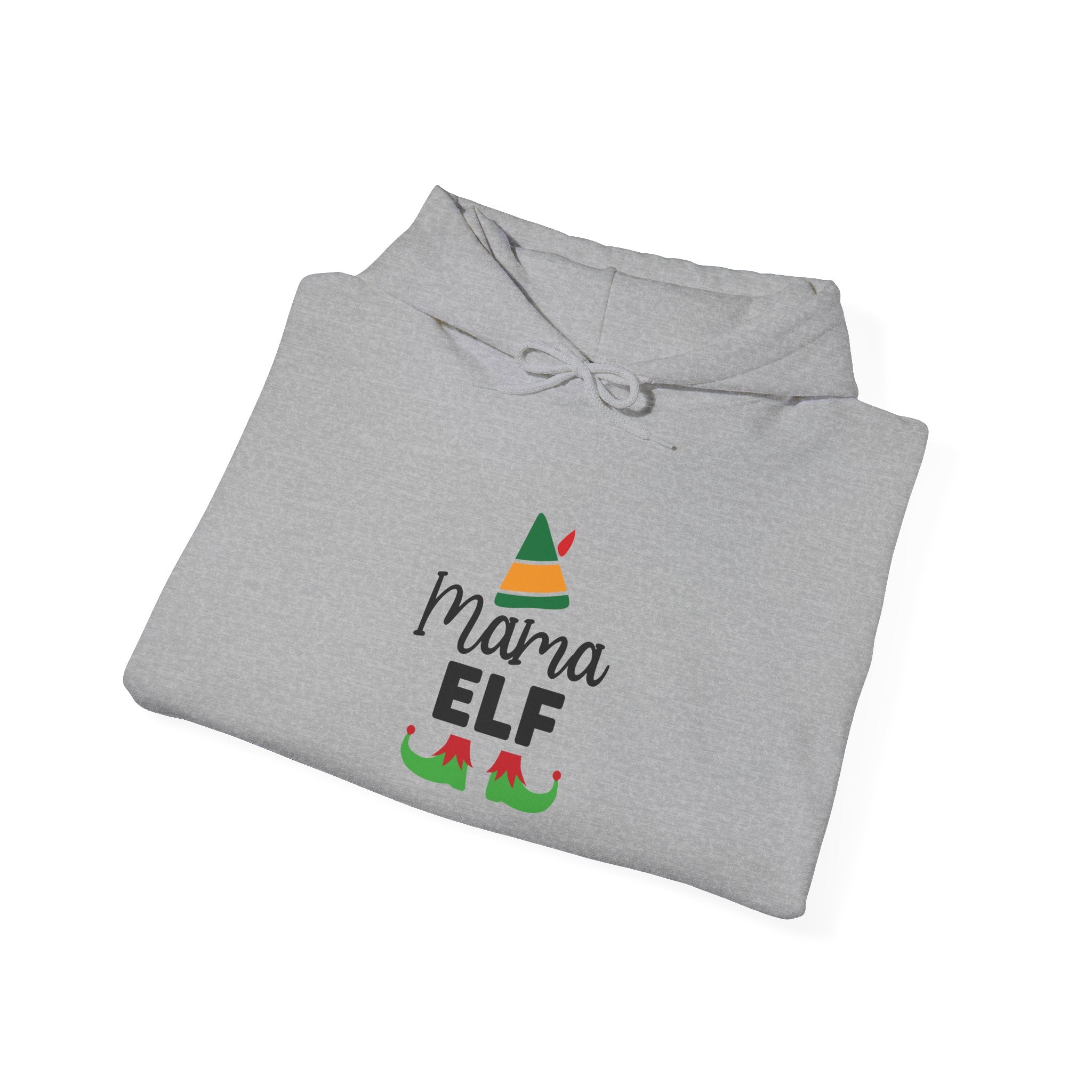 Mama Elf Hoodie — Cute Christmas Elf Family Sweatshirt