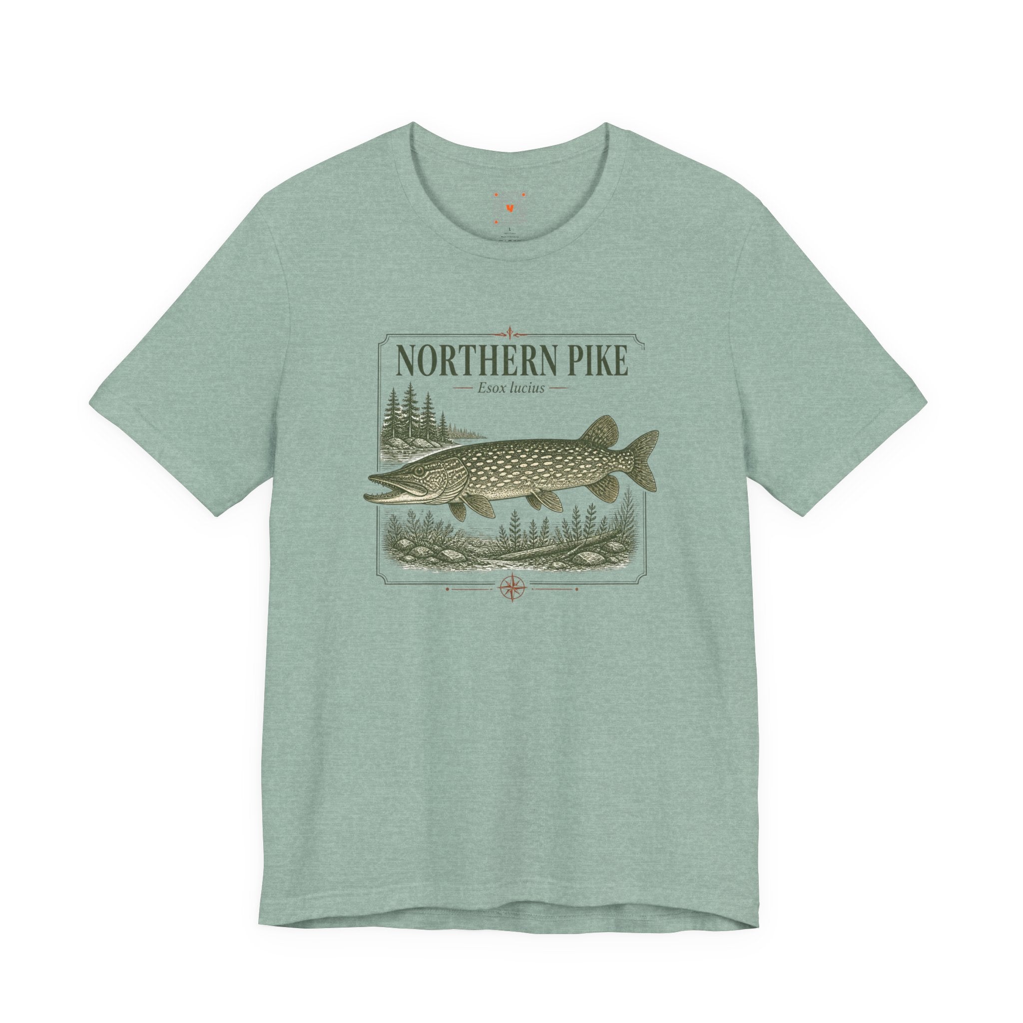 Northern Pike Fishing Tee