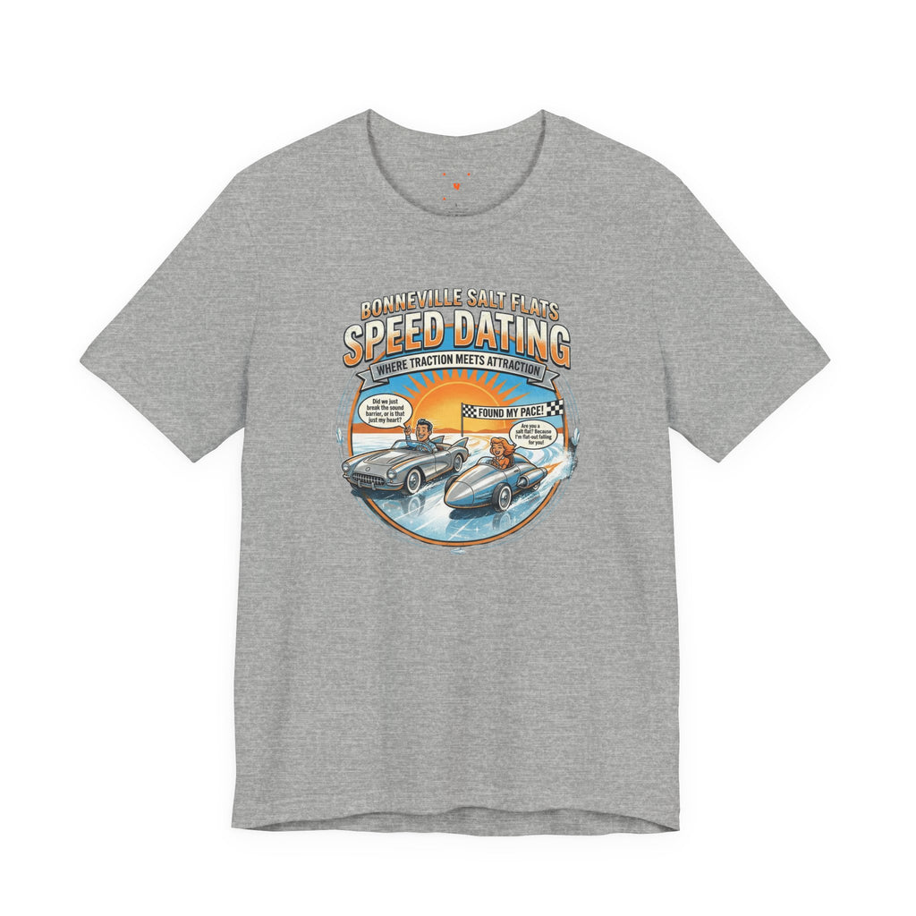 Speed-Dating Classic Car Tee — Bonneville Salt Flats Tee