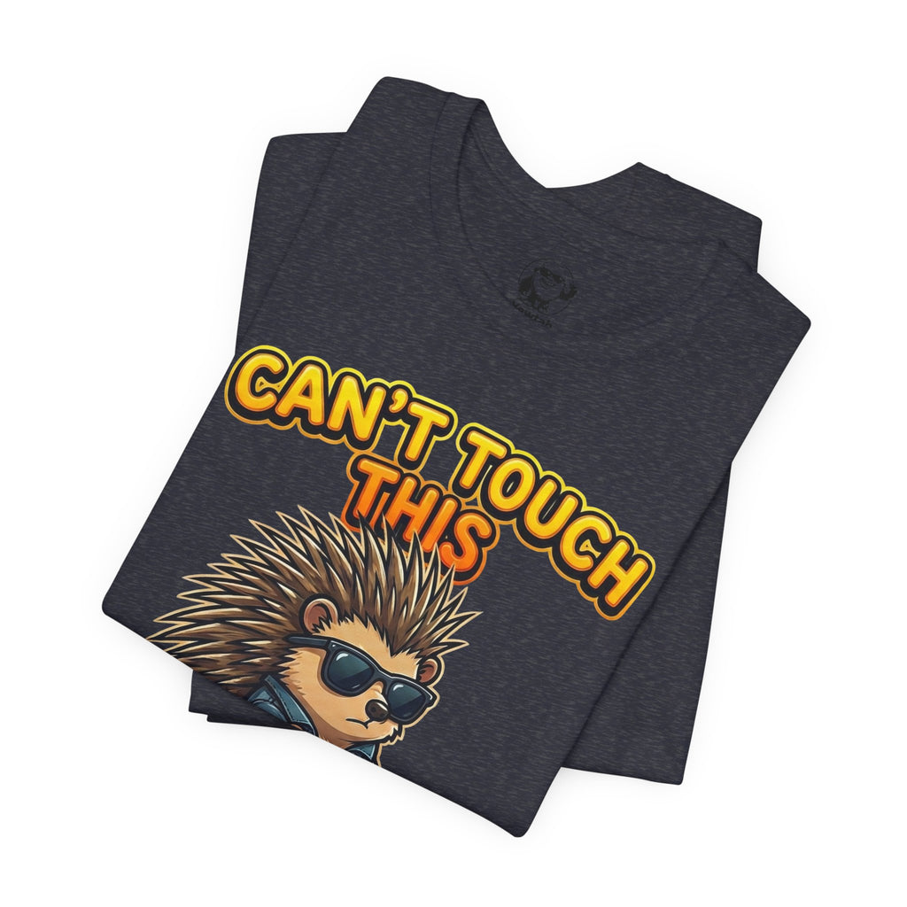 Can't Touch This Porcupine T-Shirt — Funny Sunglasses Hedgehog Tee