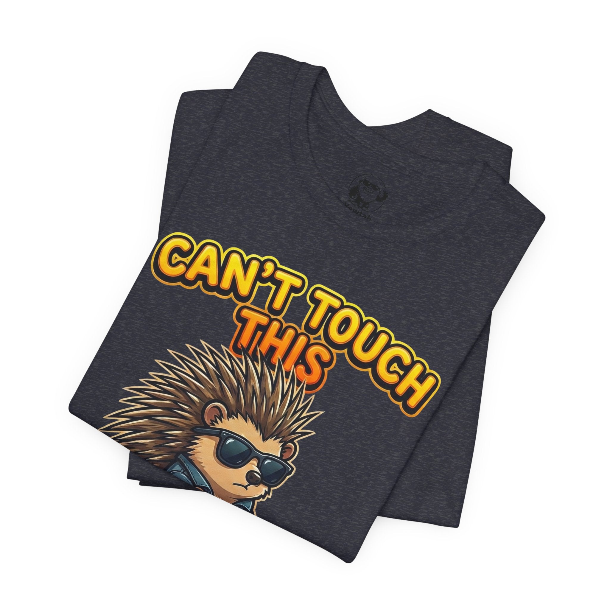 Can't Touch This Porcupine T-Shirt — Funny Sunglasses Hedgehog Tee