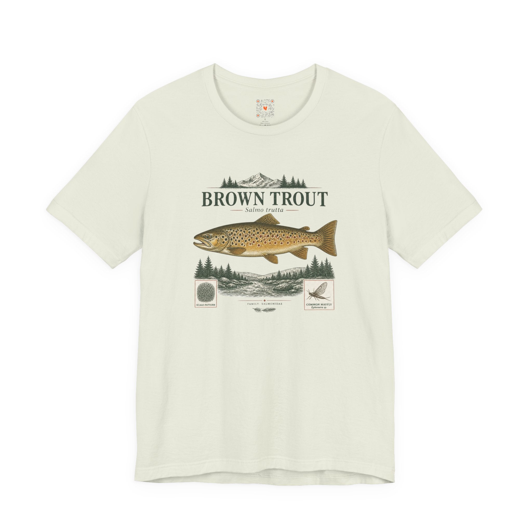 Brown Trout Fishing Tee
