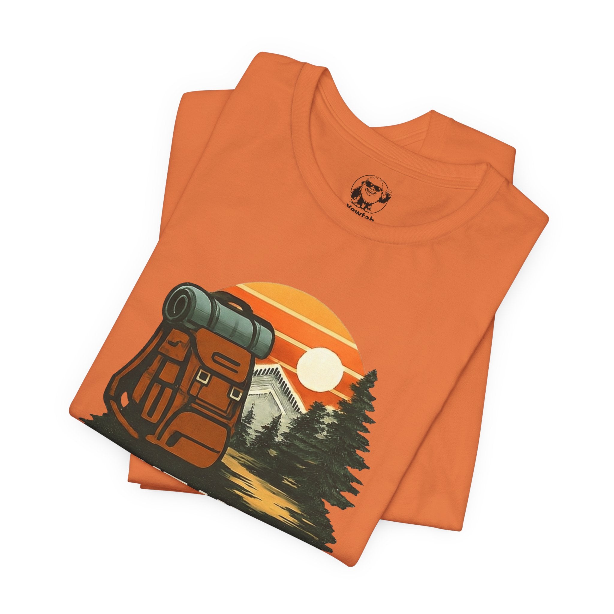 Out Here Avoiding My Responsibilities - Backpack Sunset Outdoor Tee