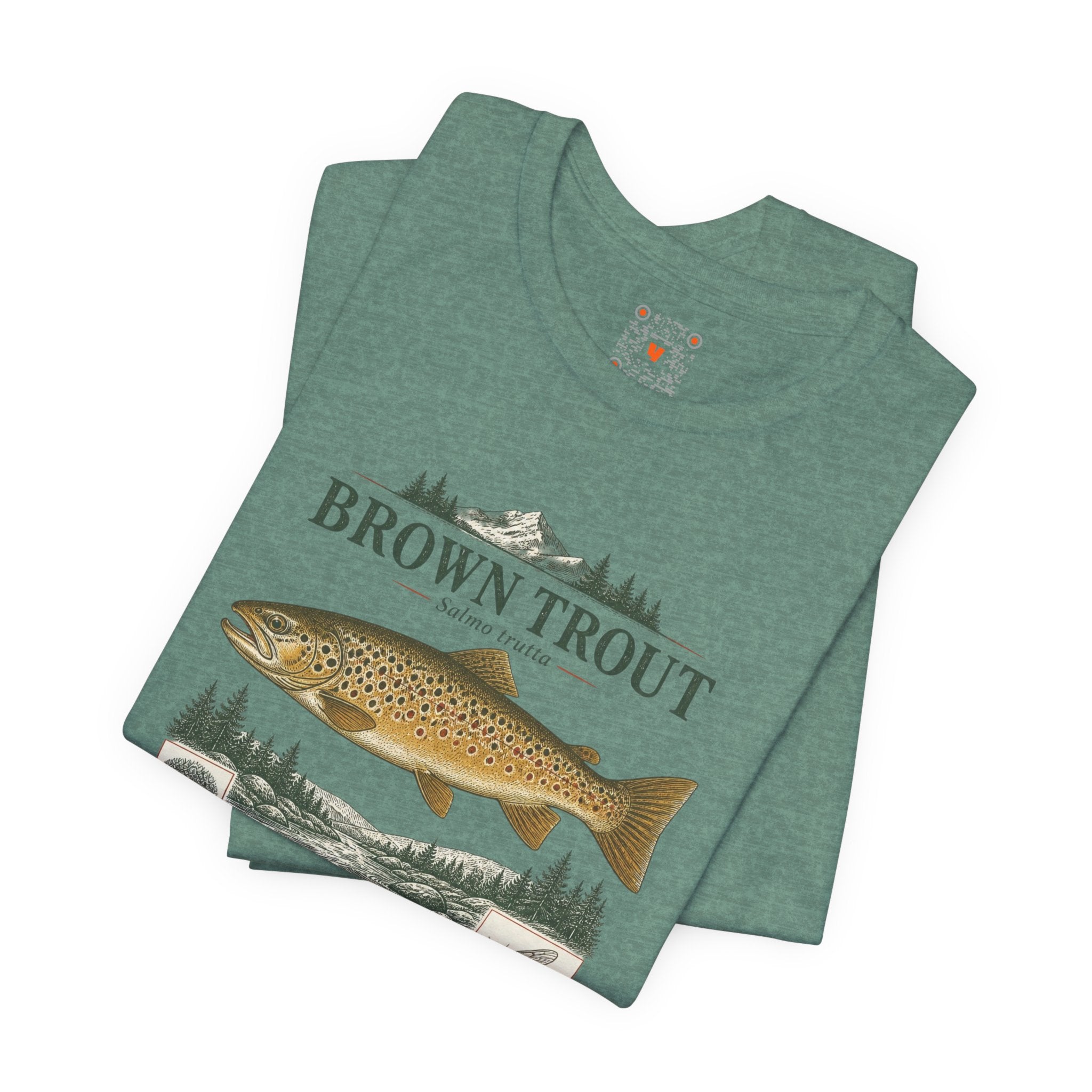 Brown Trout Fishing Tee
