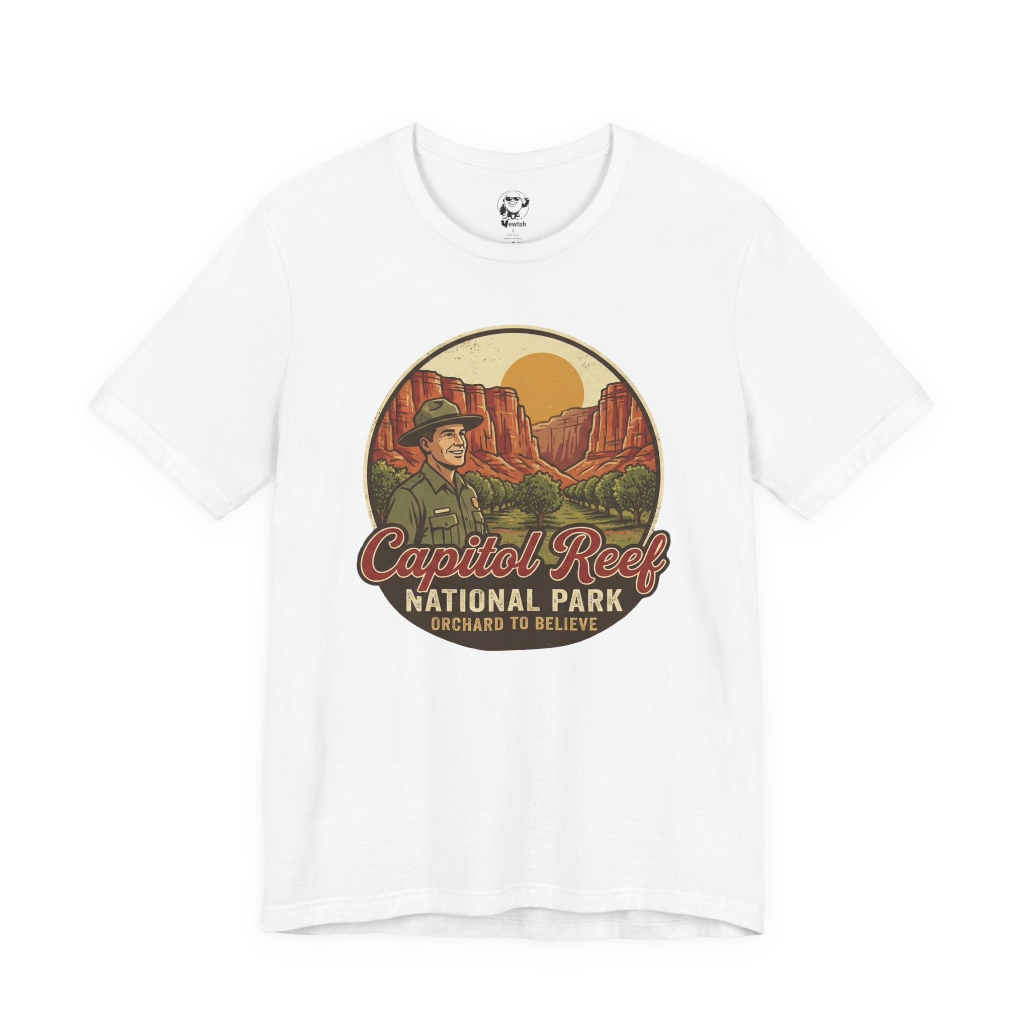 Capitol Rock National Park Tee — Vintage Outdoor Travel T‑Shirt