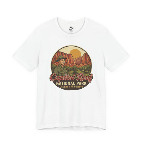 Capitol Rock National Park Tee — Vintage Outdoor Travel T‑Shirt