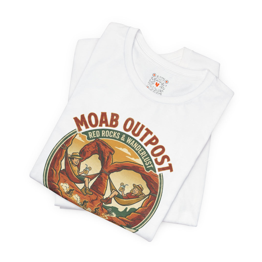 Moab Outpost Adventure Tee — "Adventure: Just Add Sand" Graphic T-Shirt