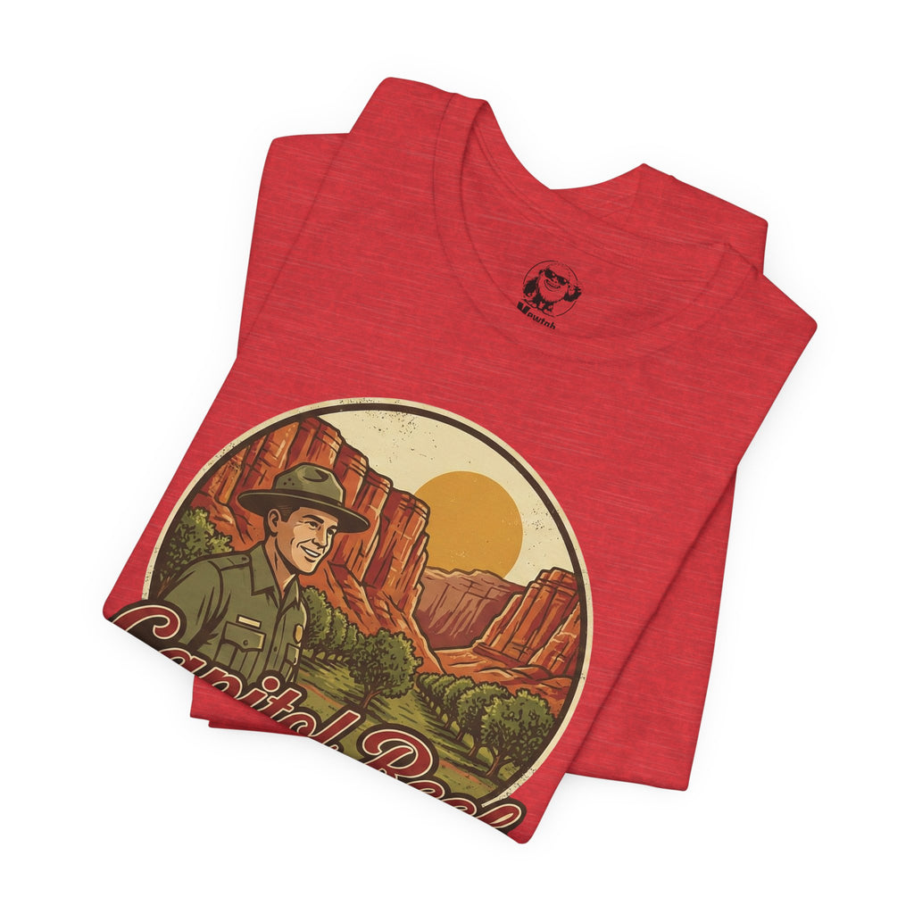 Capitol Rock National Park Tee — Vintage Outdoor Travel T‑Shirt