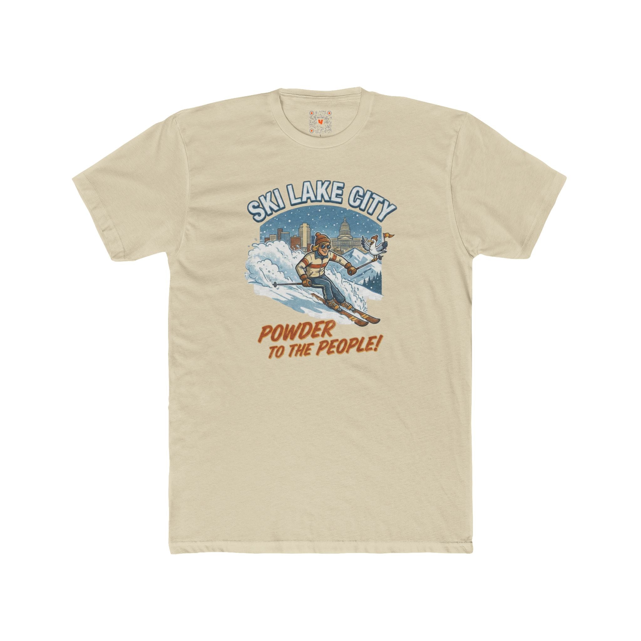 Ski Lake City 'Powder to the People' Tee