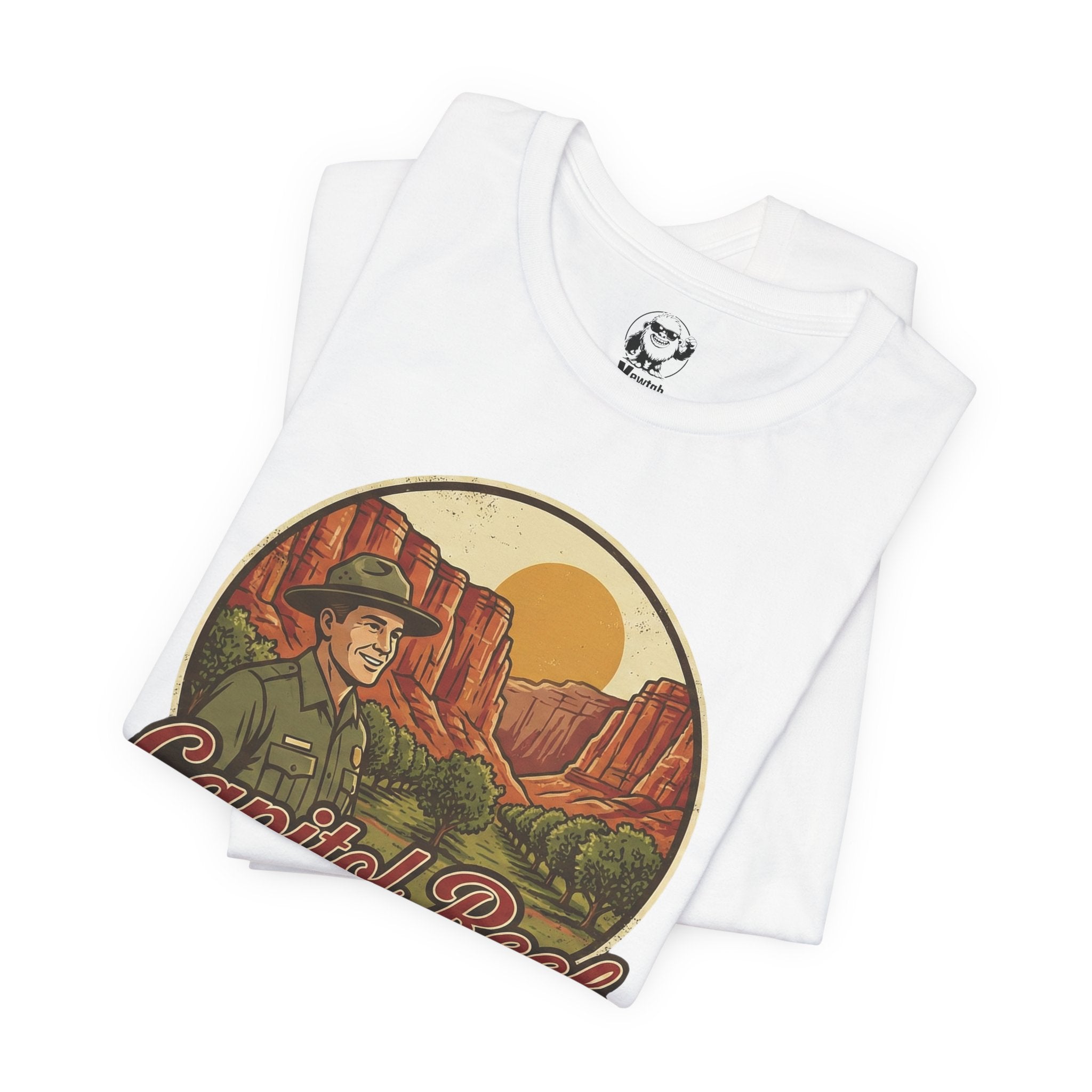 Capitol Rock National Park Tee — Vintage Outdoor Travel T‑Shirt