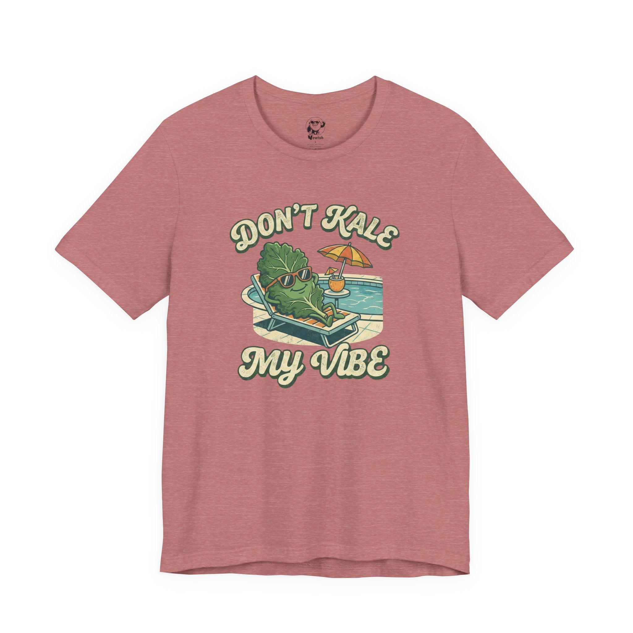 Don't Kale My Vibe - Retro Veggie Chill Graphic Tee