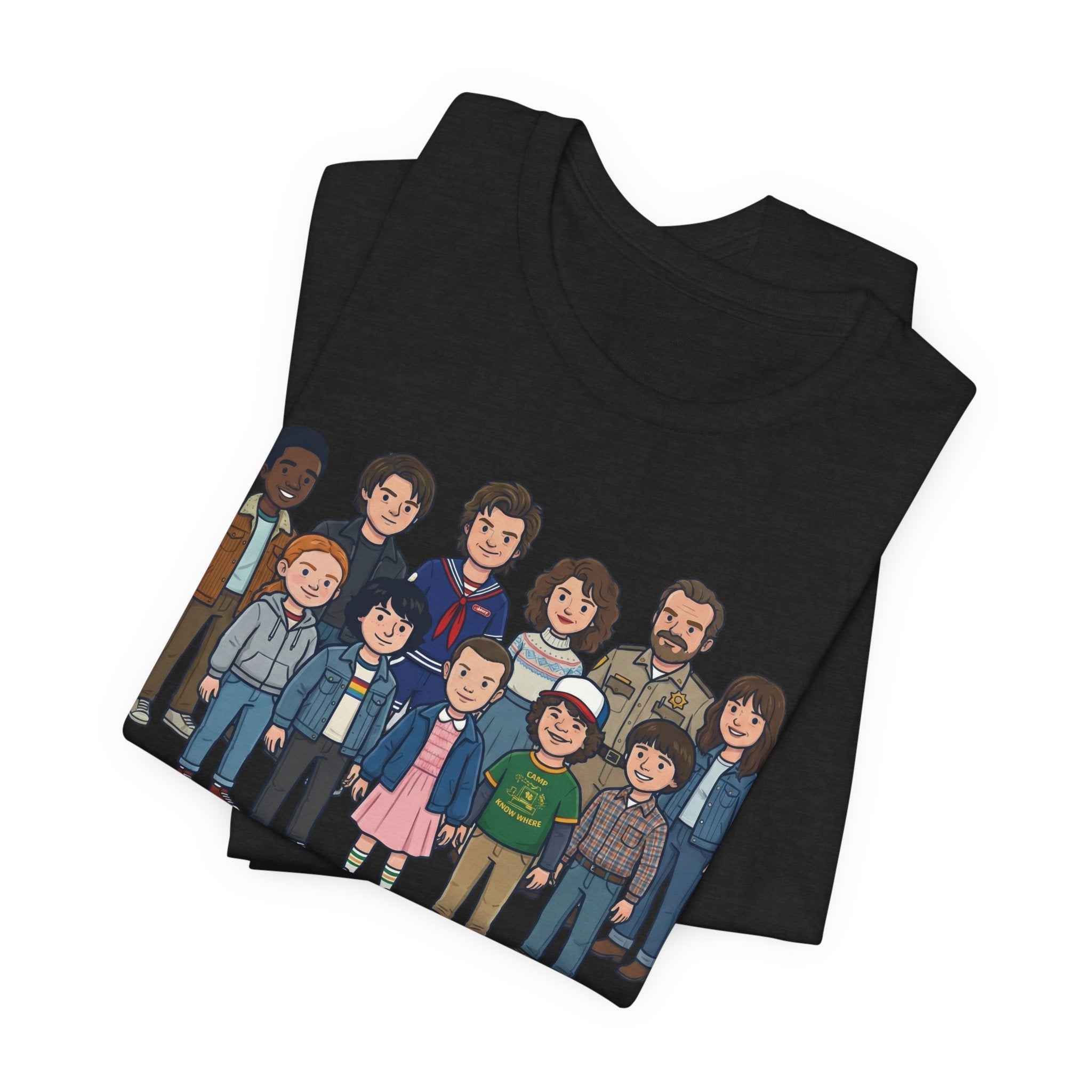 Stranger Things Tee — Cute Retro Cartoon Character Tee