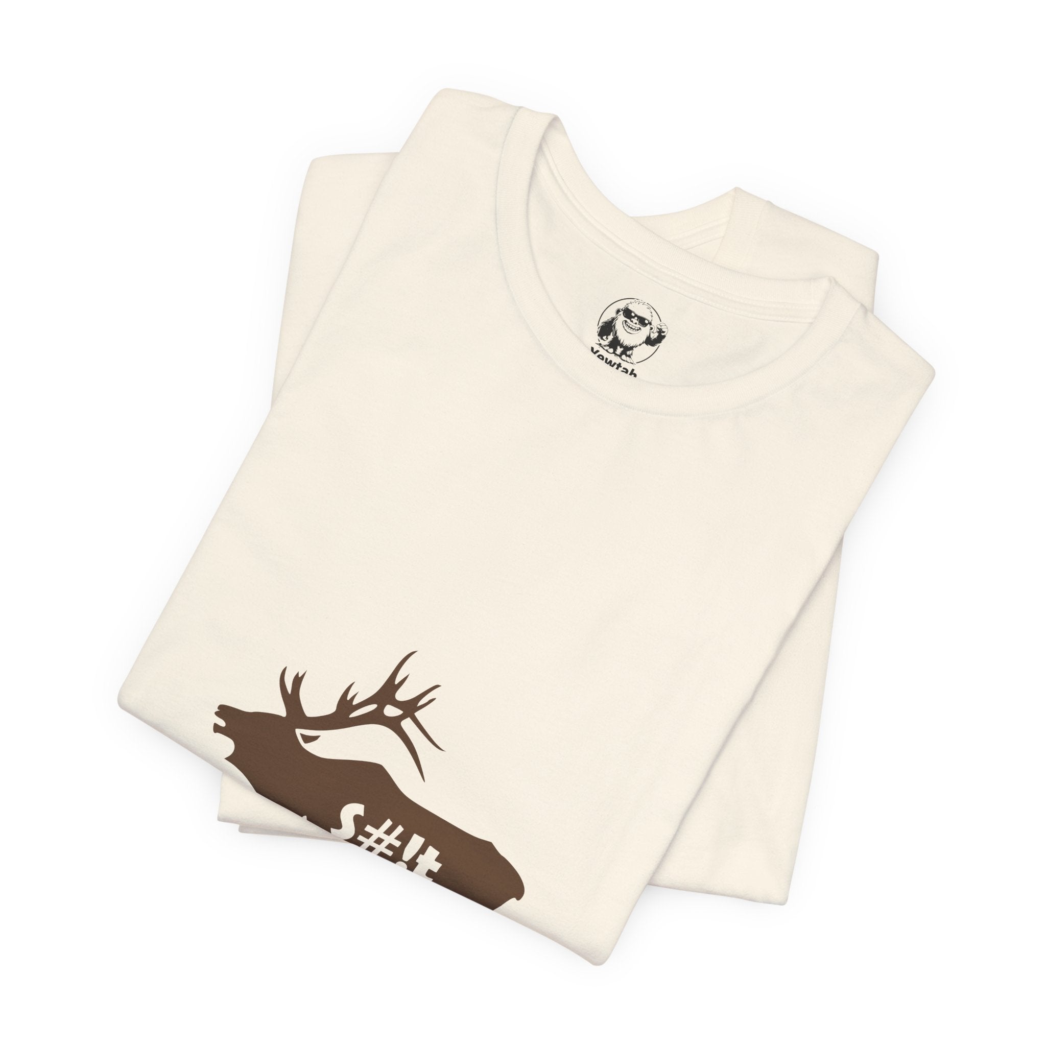 Elk Silhouette Tee — Funny "Bull S#it" Hunting Shirt